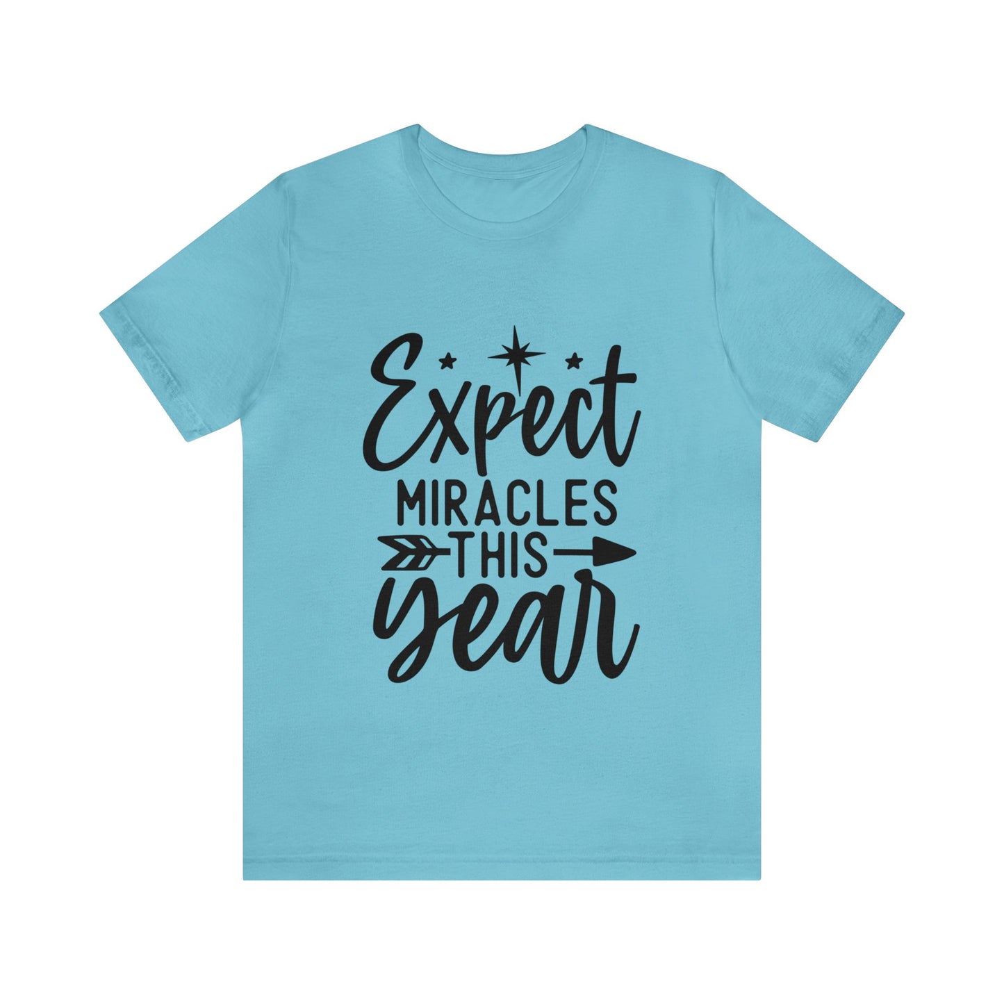 Expect Miracles Unisex Jersey Short Sleeve Tee