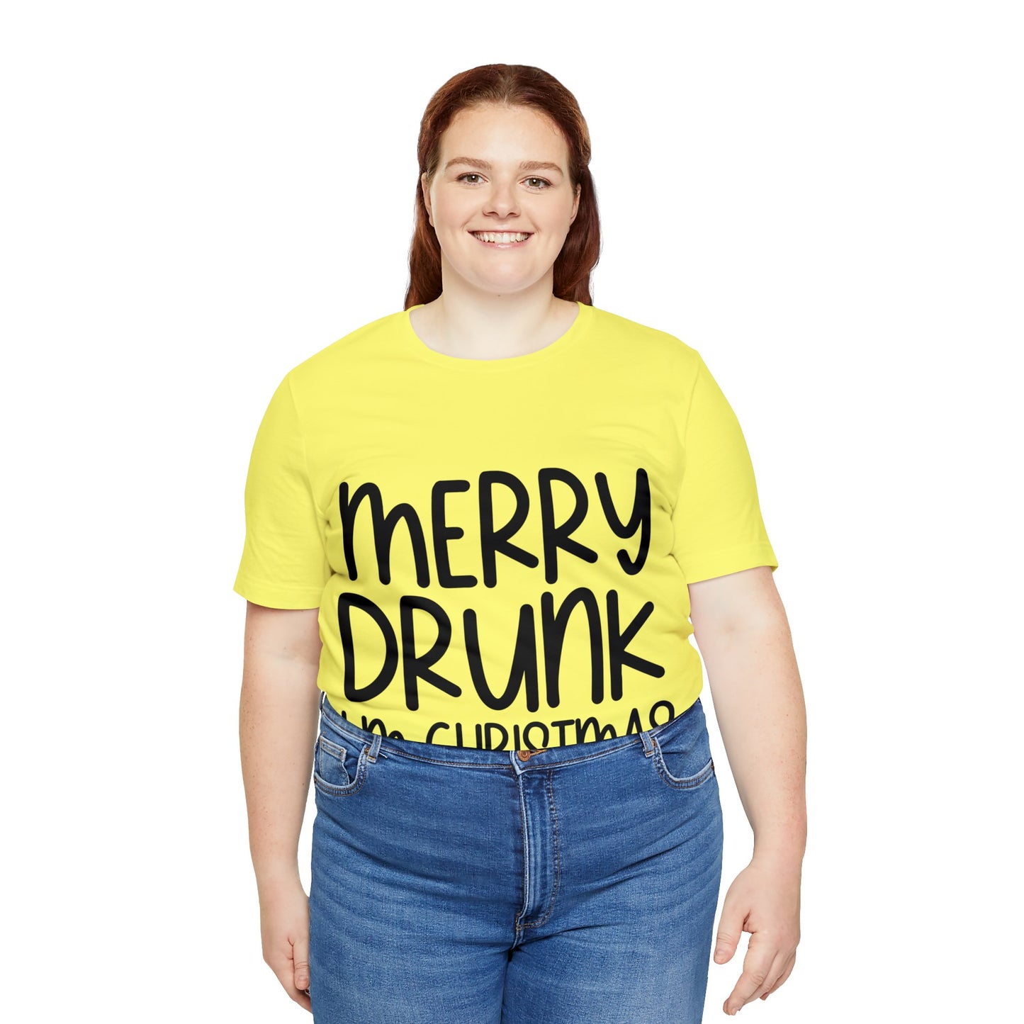 Merry Drunk Unisex Jersey Short Sleeve Tee