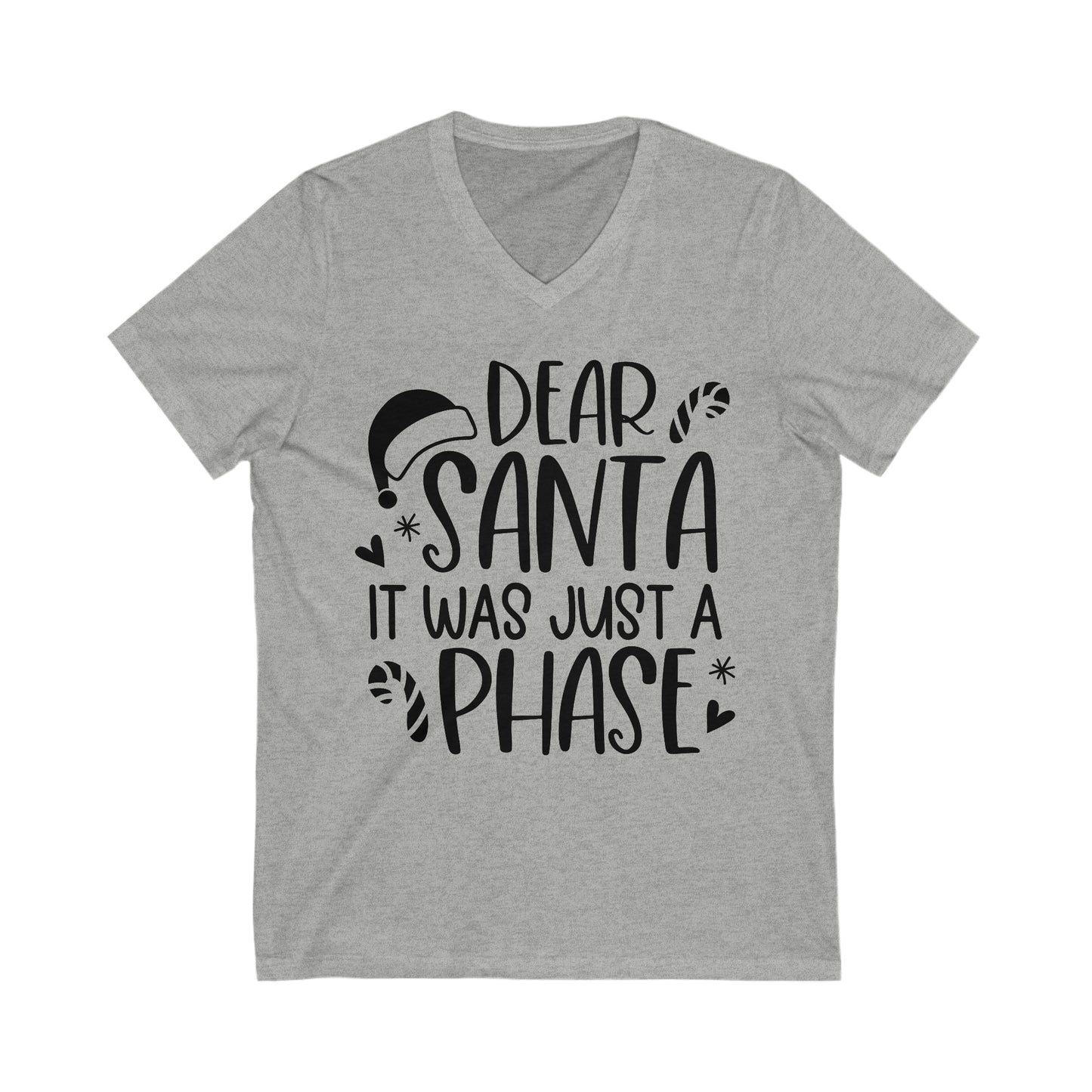 It was a Phase Unisex Jersey Short Sleeve V-Neck Tee