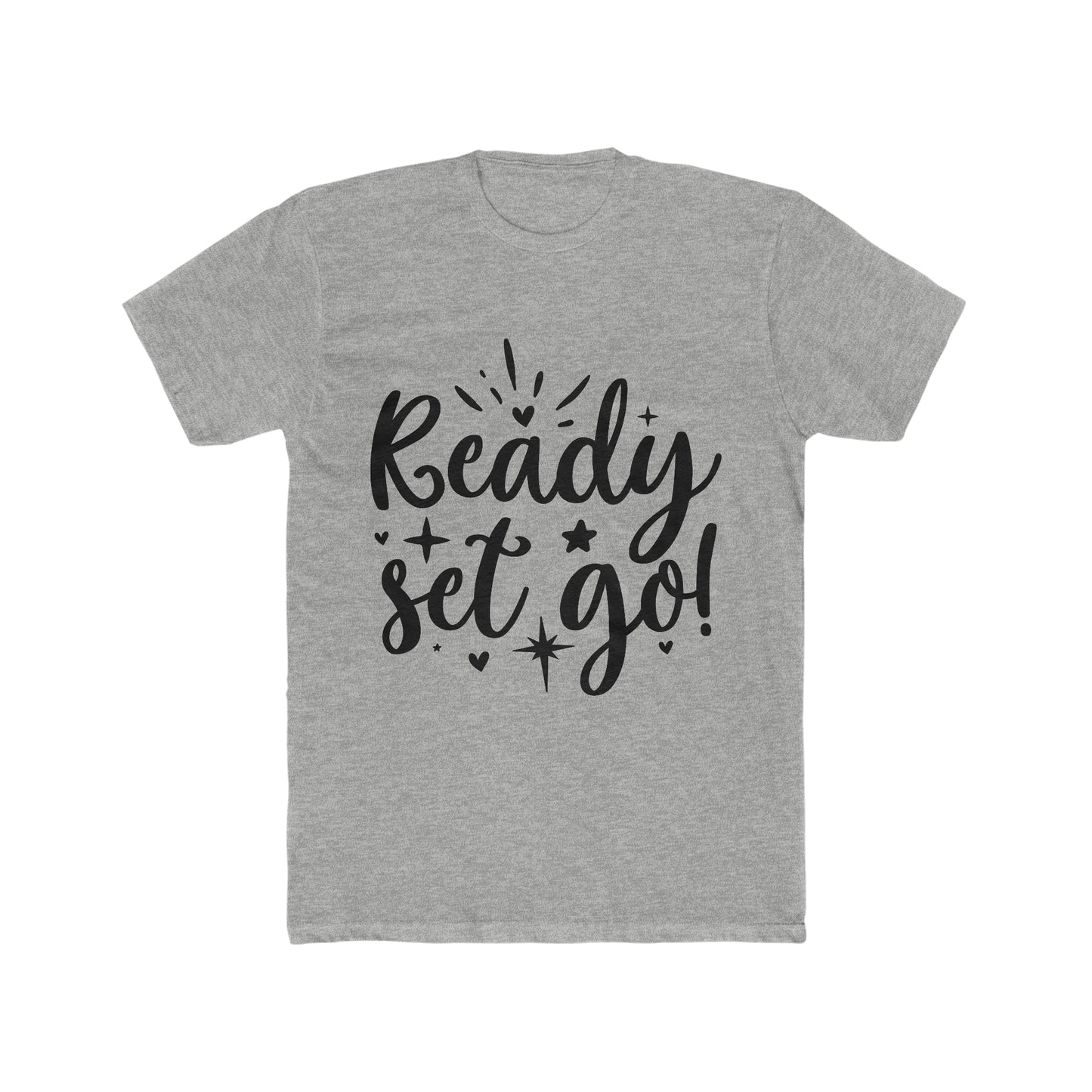 Ready Set Go Men's Cotton Crew Tee