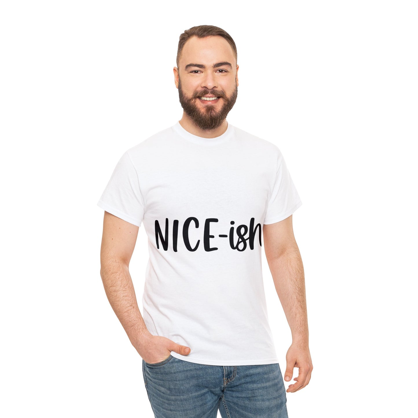 Nice-ish Unisex Heavy Cotton Tee