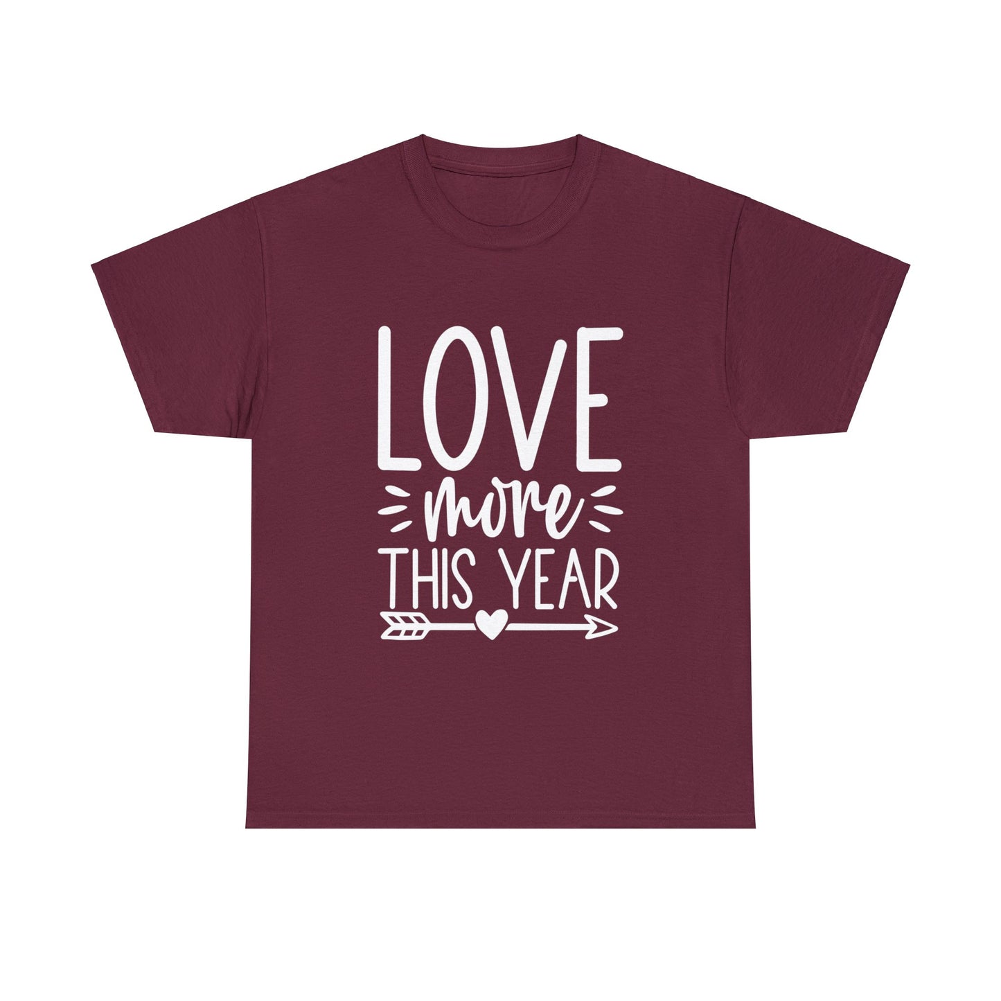 Love More Unisex Heavy Cotton Tee