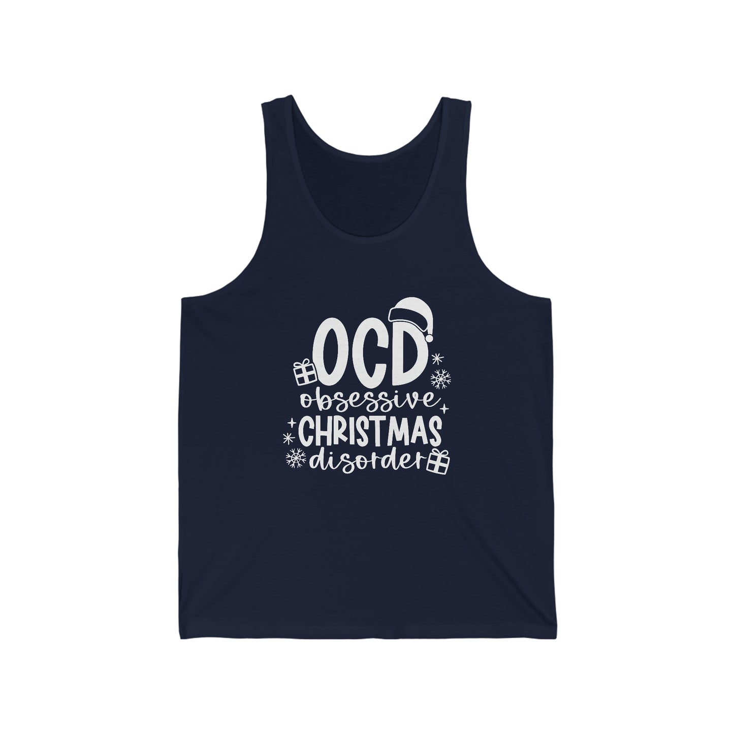 OCD Unisex Jersey Tank