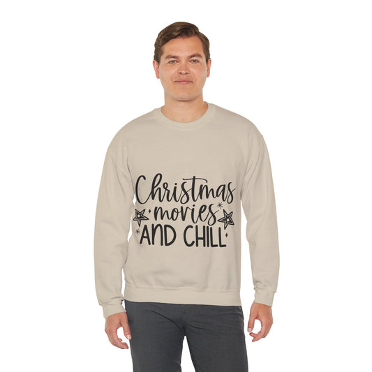 Movies and Chill Unisex Heavy Blend™ Crewneck Sweatshirt