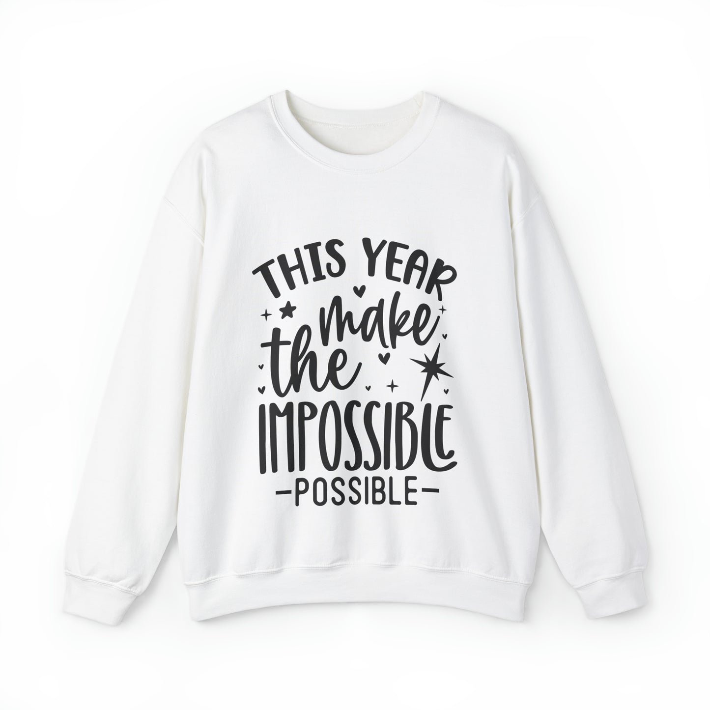 Impossible Possible Unisex Heavy Blend™ Crewneck Sweatshirt