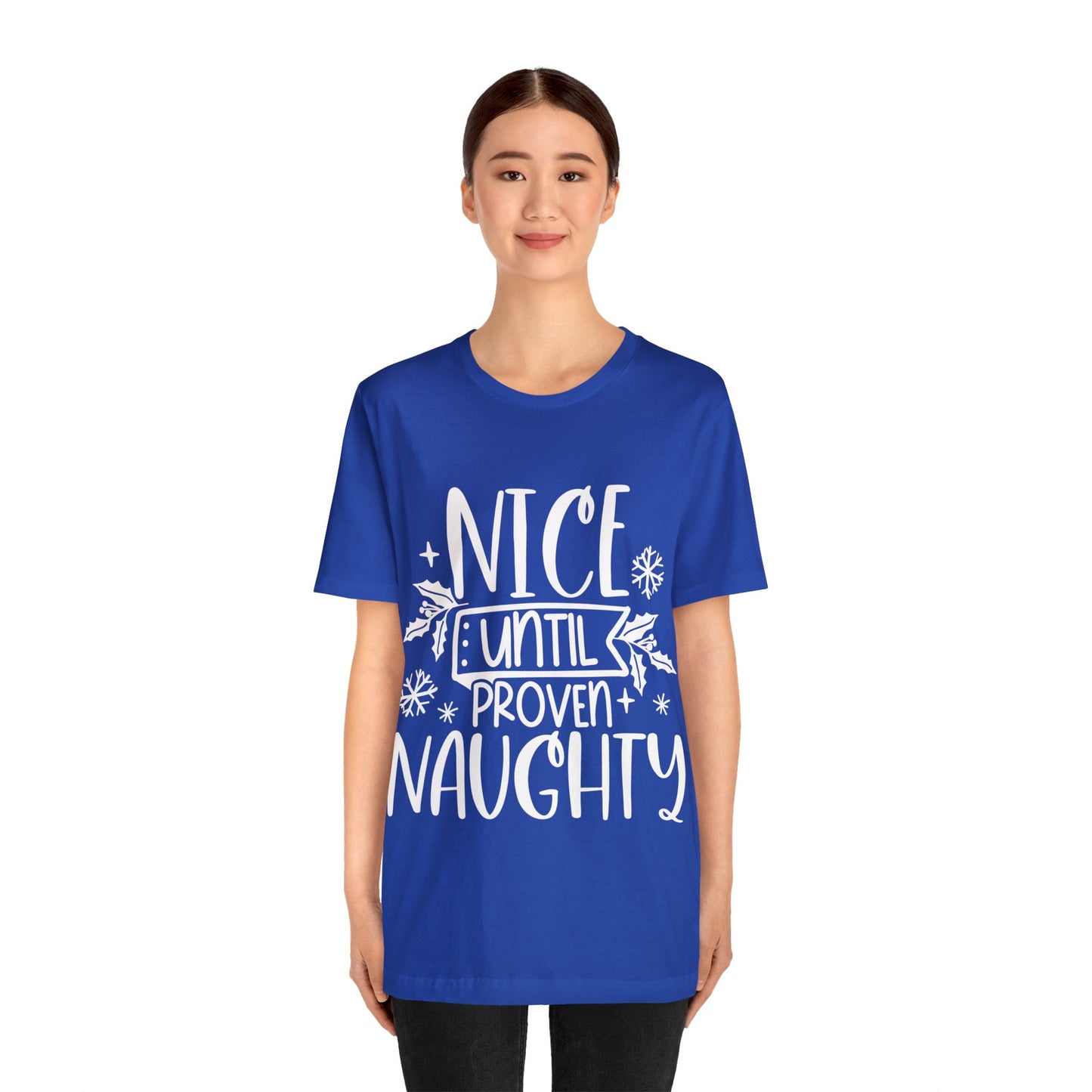 Nice & Naughty Unisex Jersey Short Sleeve Tee