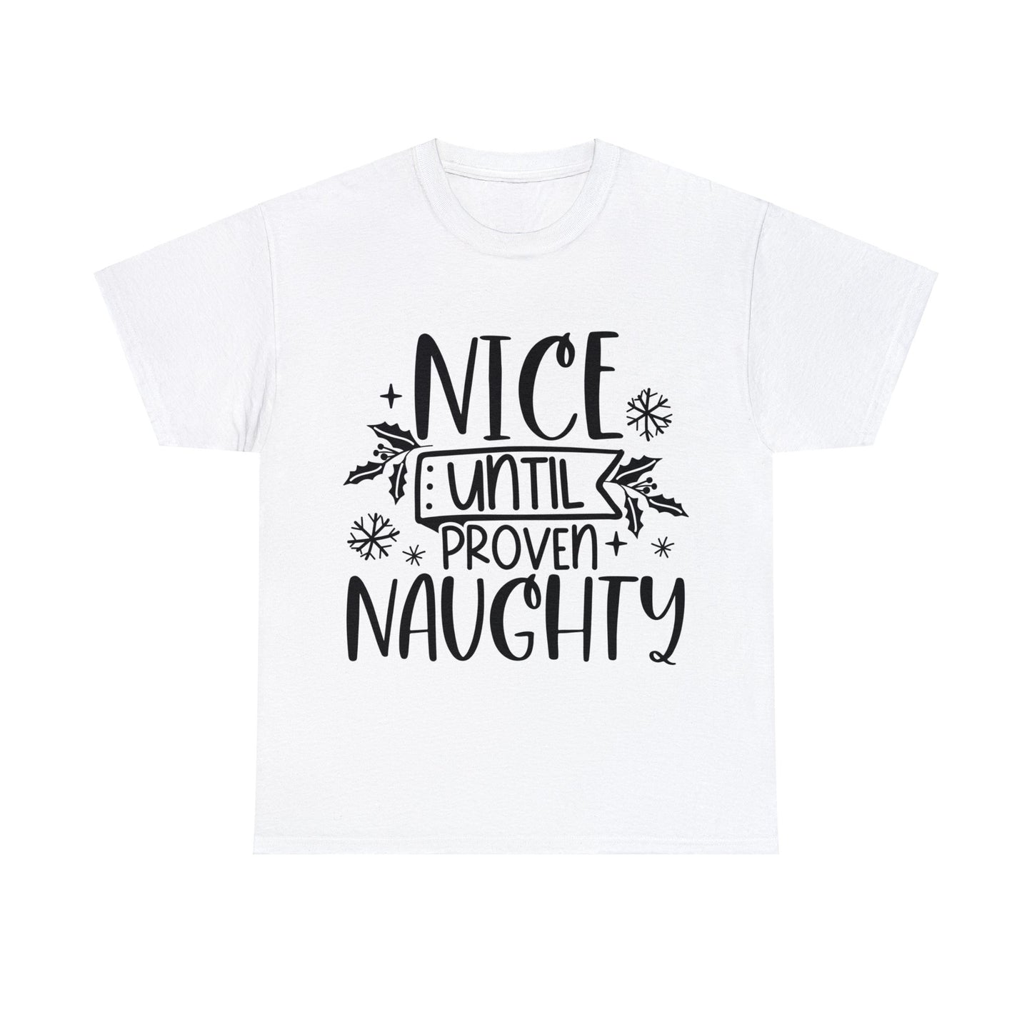 Nice & Naughty Unisex Heavy Cotton Tee