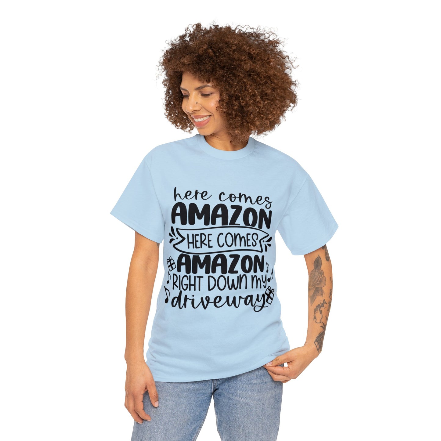 Amazon Driveway Unisex Heavy Cotton Tee