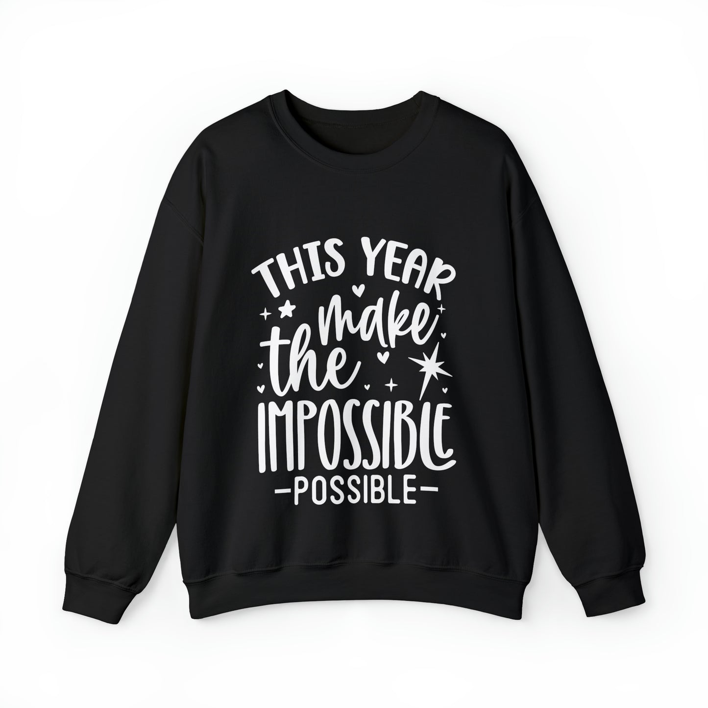 Impossible Possible Unisex Heavy Blend™ Crewneck Sweatshirt