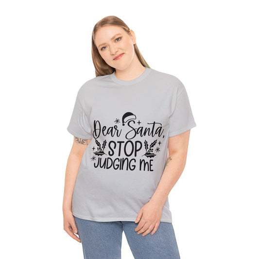 Stop Judging Unisex Heavy Cotton Tee