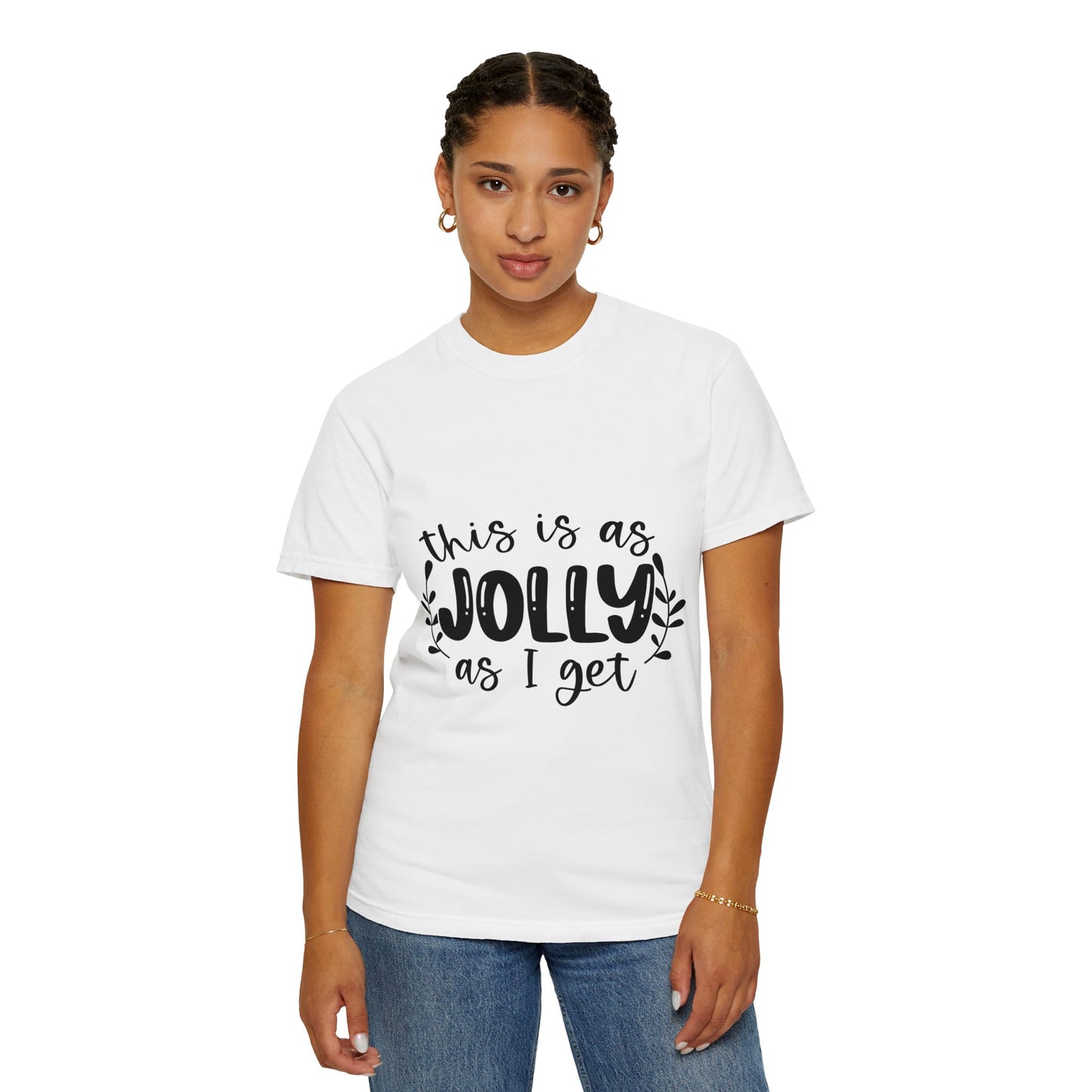 Jolly Unisex Garment-Dyed T-shirt