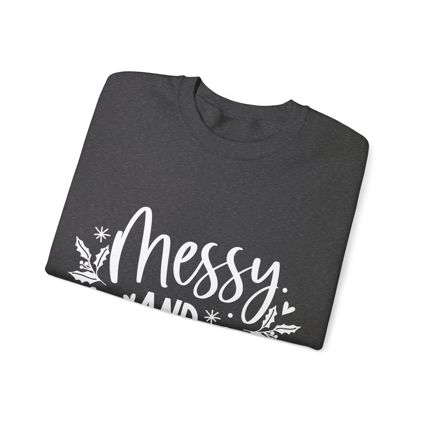 Messy & Bright Unisex Heavy Blend™ Crewneck Sweatshirt