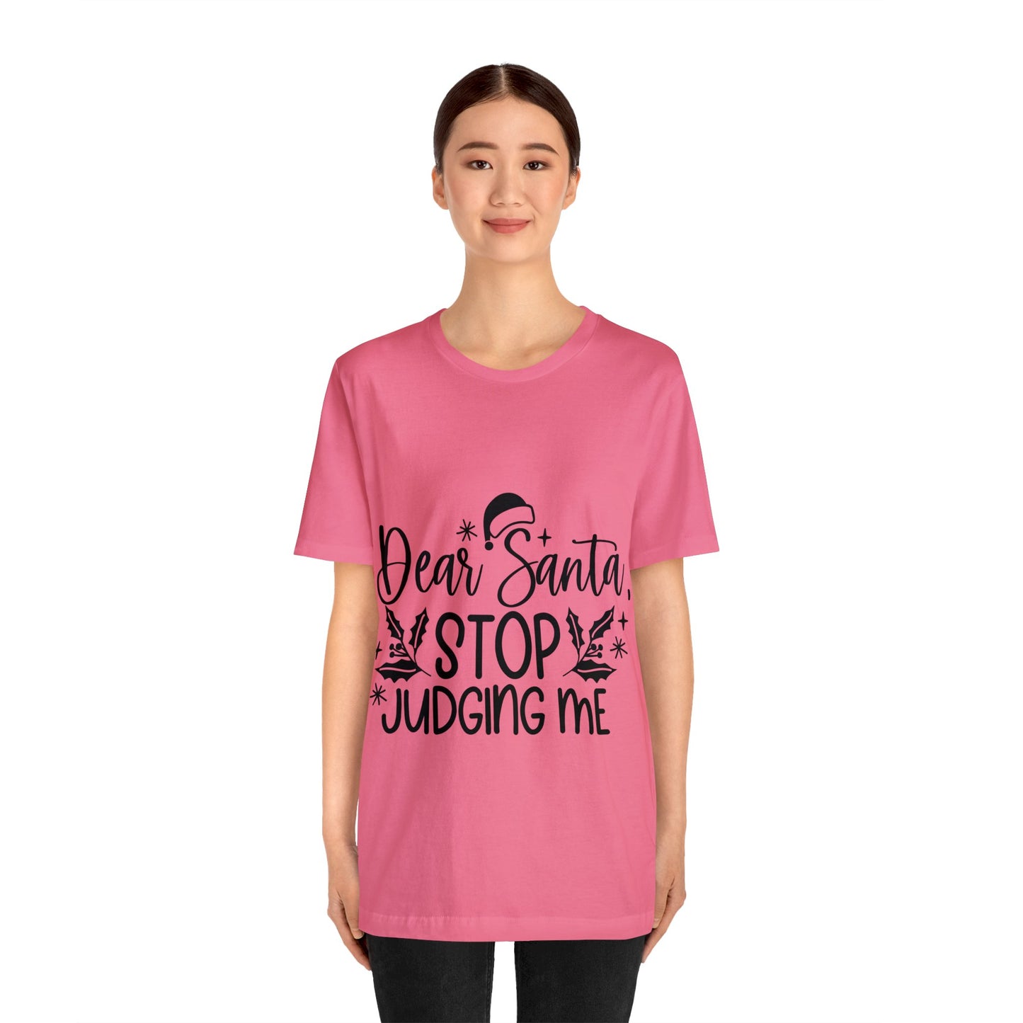 Stop Judging Unisex Jersey Short Sleeve Tee