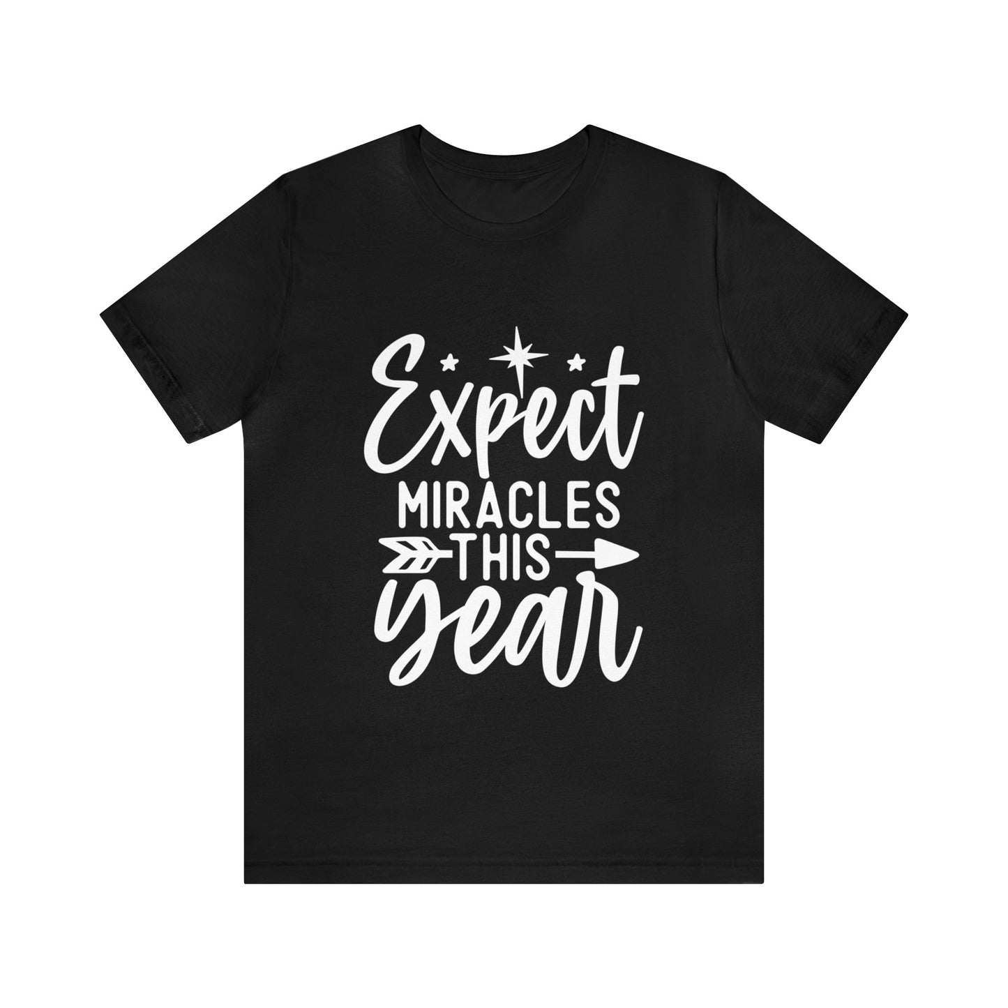 Expect Miracles Unisex Jersey Short Sleeve Tee