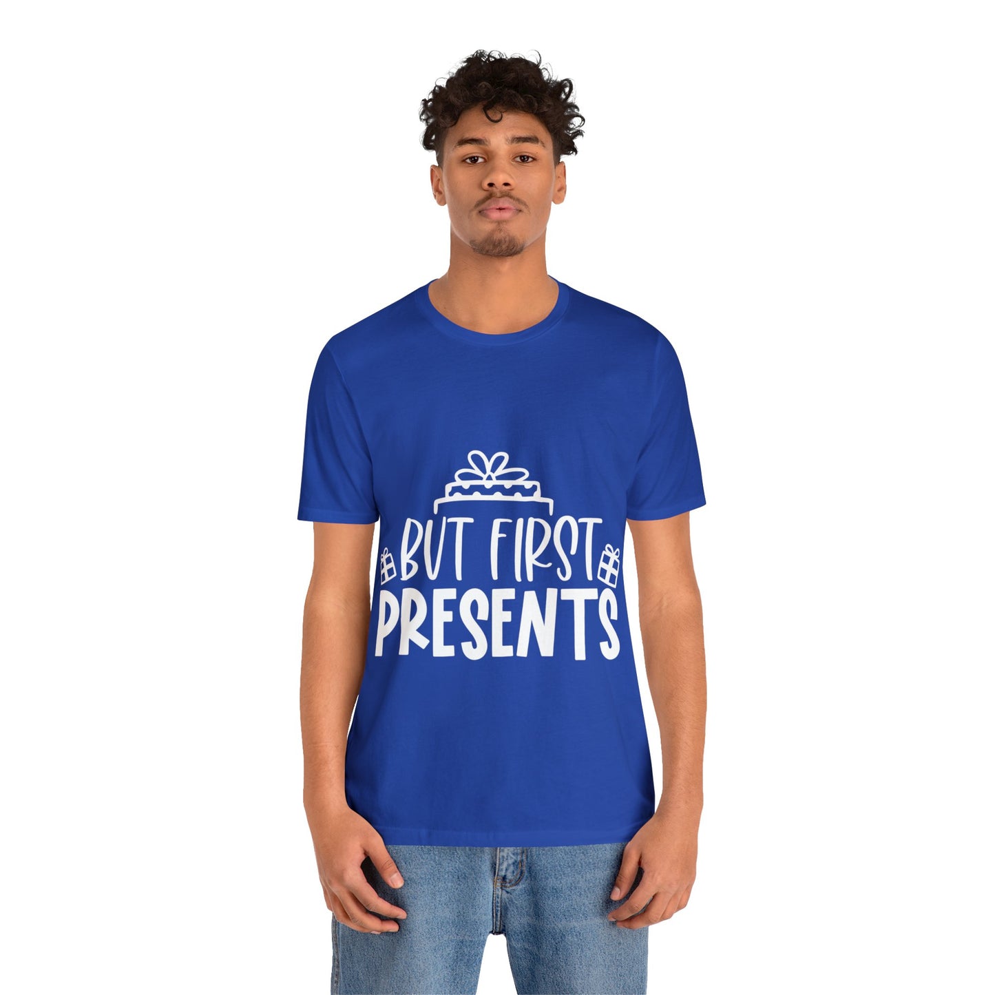 Presents First Unisex Jersey Short Sleeve Tee