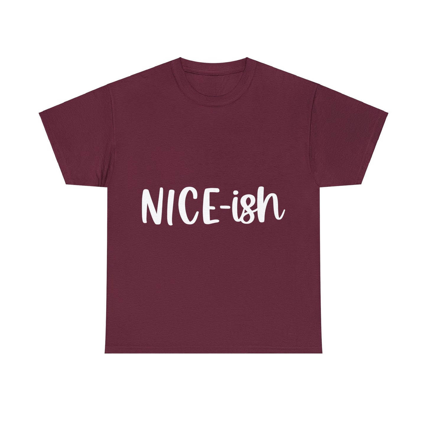 Nice-ish Unisex Heavy Cotton Tee