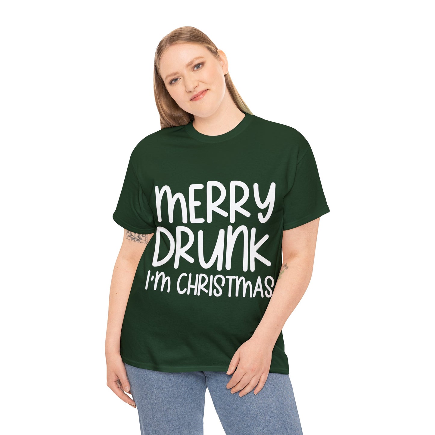 Merry Drunk Unisex Heavy Cotton Tee