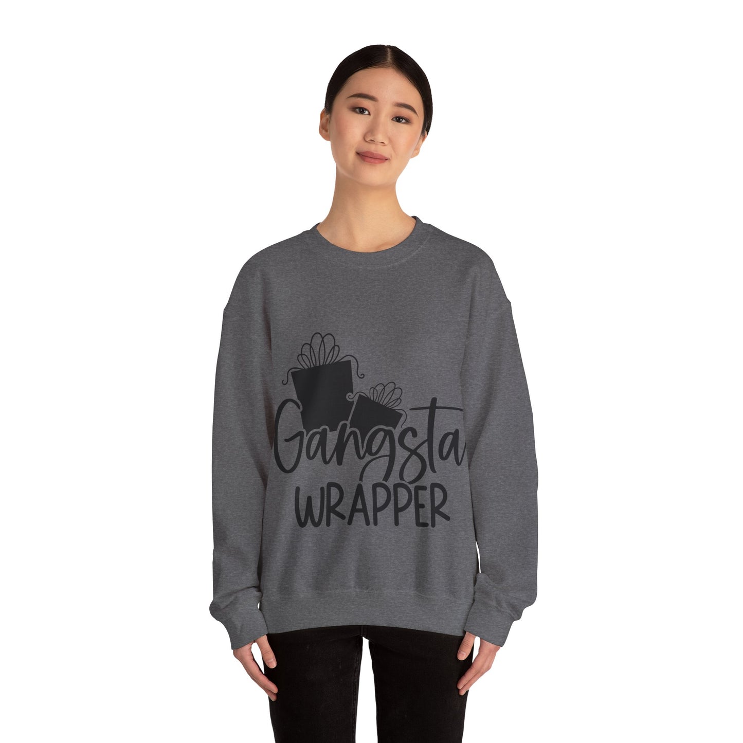 Gangsta Wrapper Unisex Heavy Blend™ Crewneck Sweatshirt