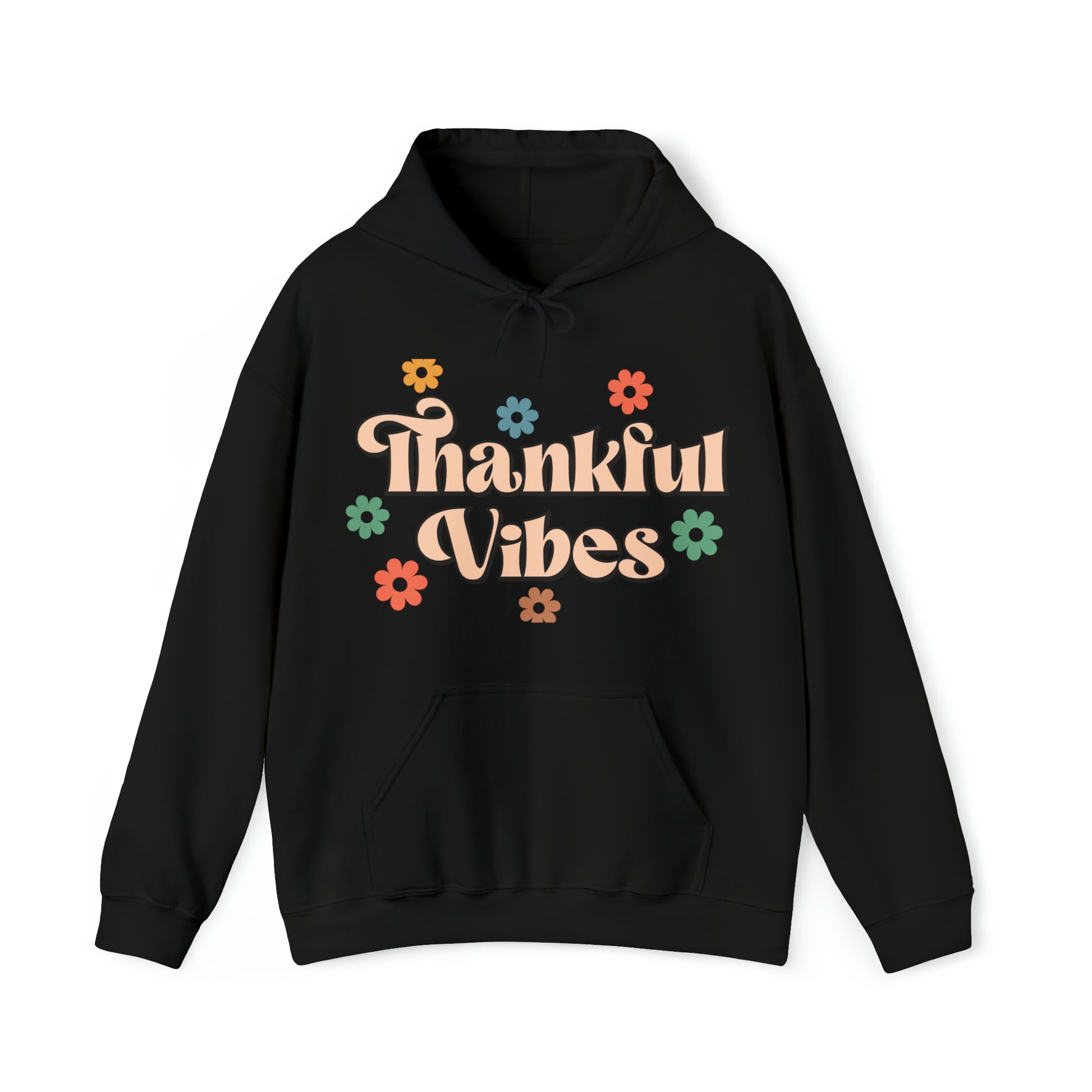 Thankful Vibes Unisex Hooded Sweatshirt image