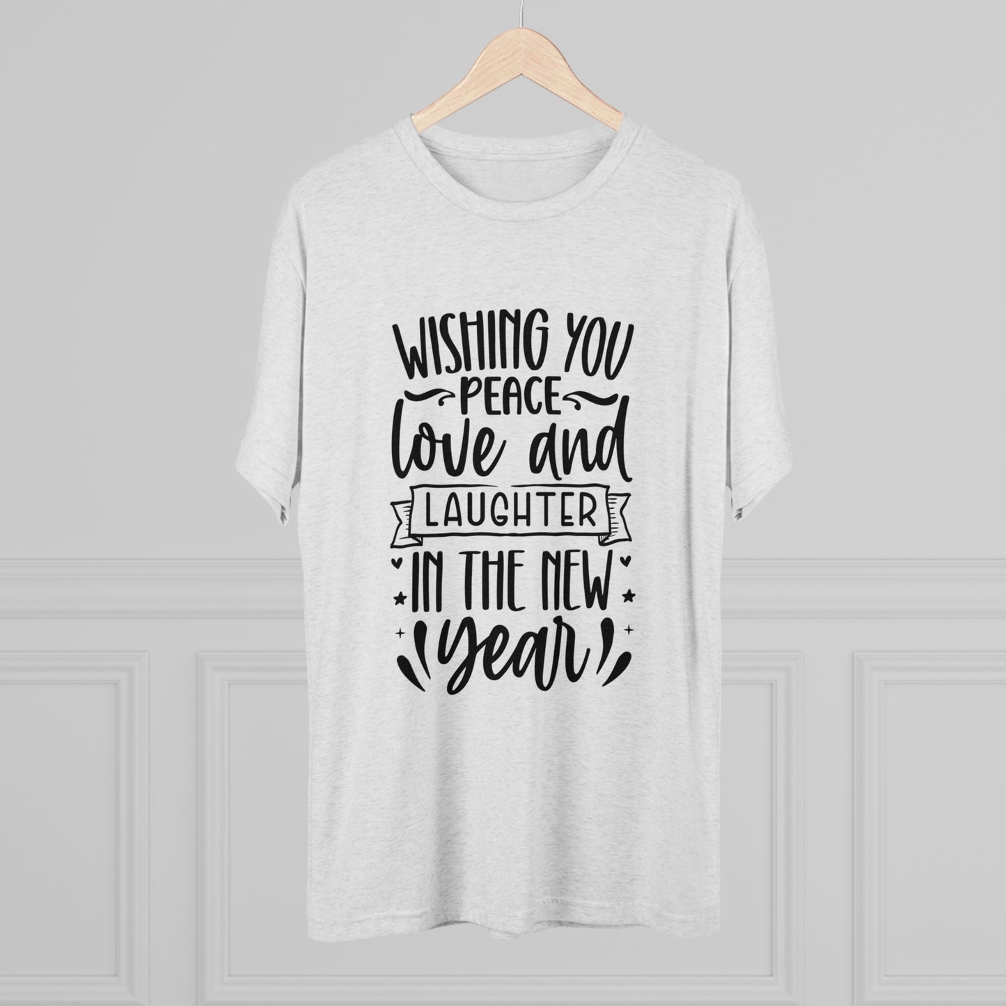 Love & Laughter Unisex Tri-Blend Crew Tee