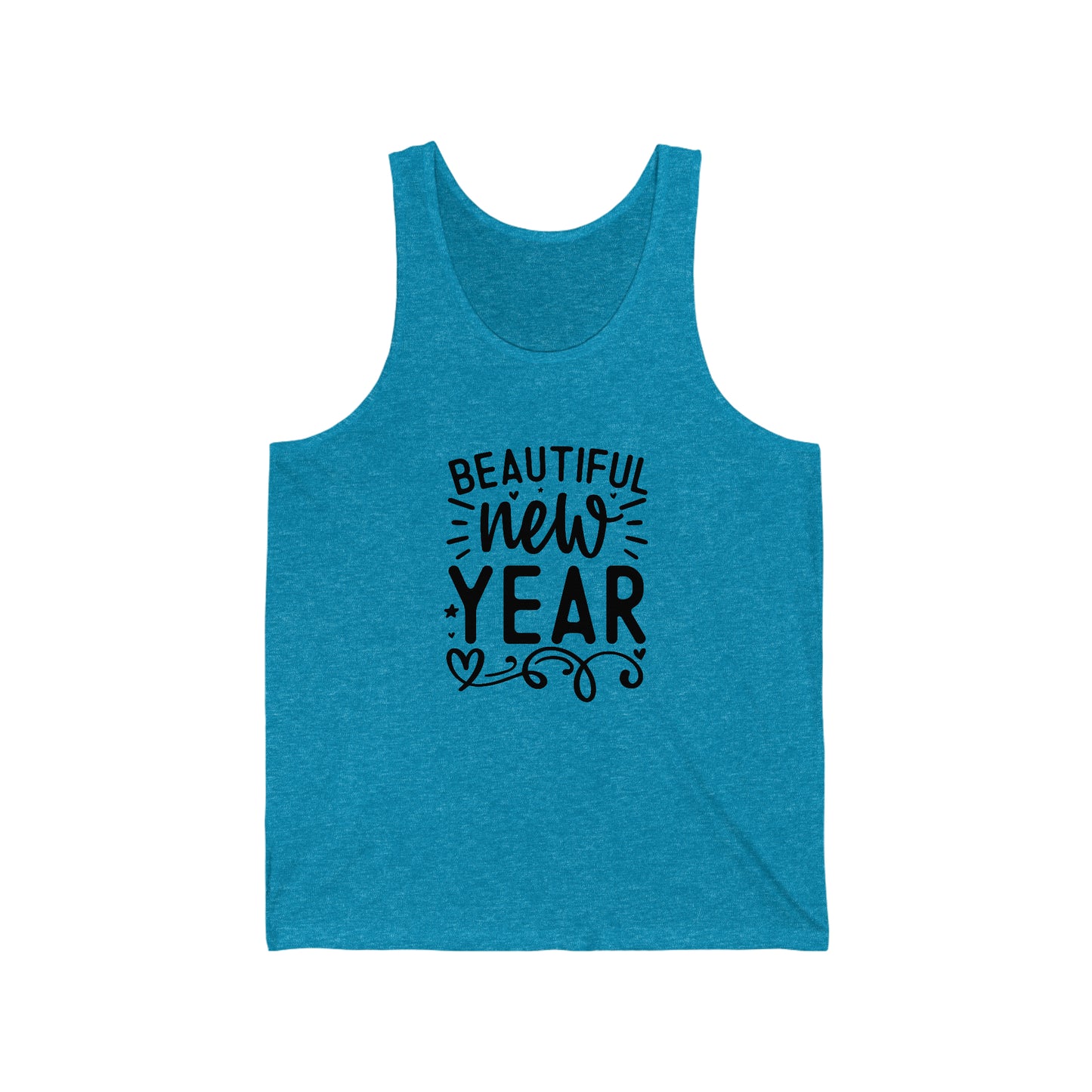 Beautiful New Year Unisex Jersey Tank