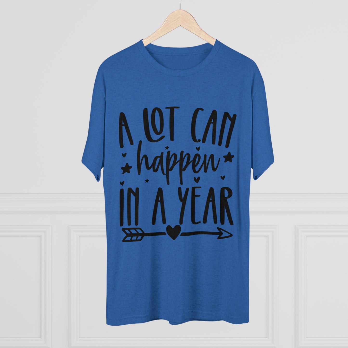 A Lot Can Happen Unisex Tri-Blend Crew Tee