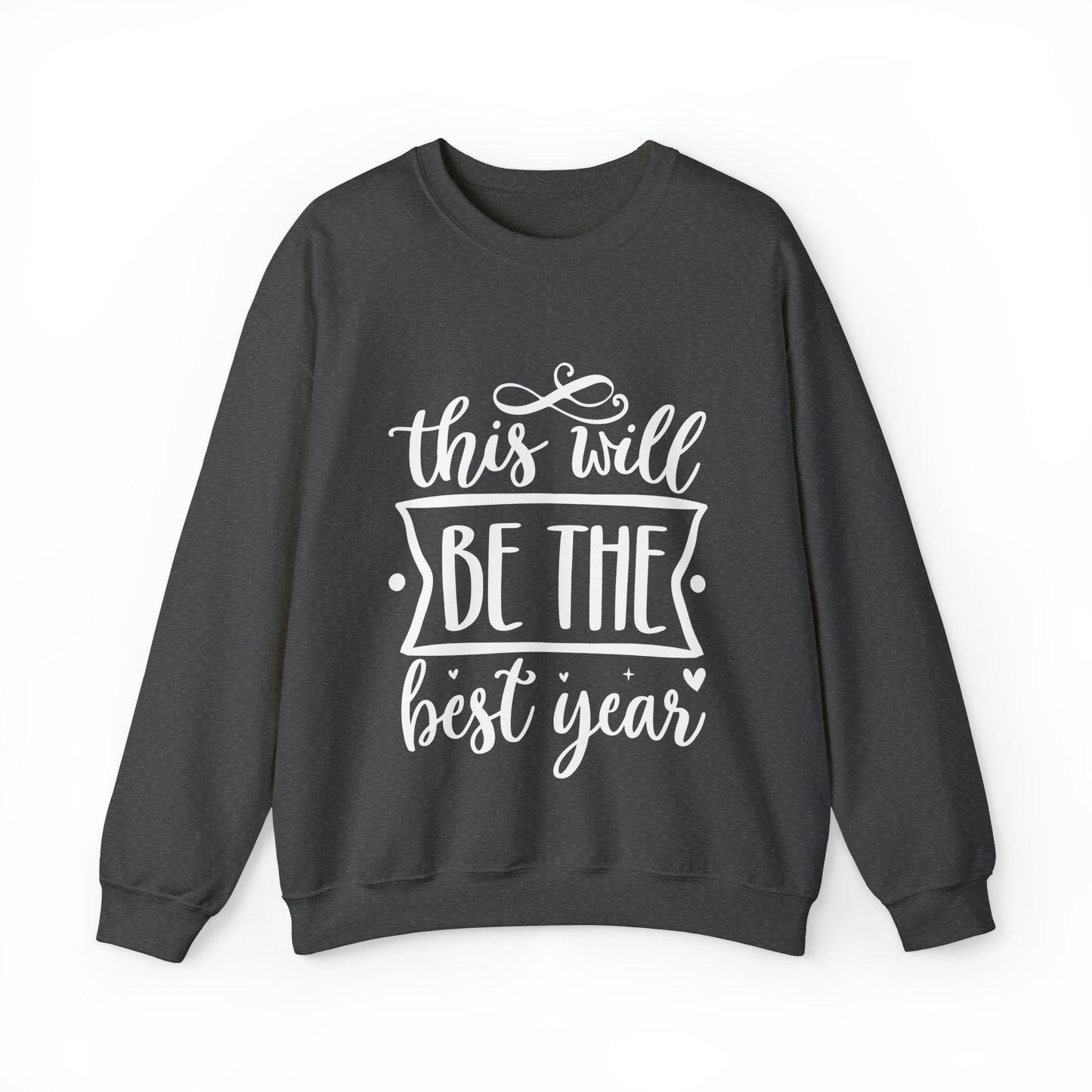 The Best Year Unisex Heavy Blend™ Crewneck Sweatshirt