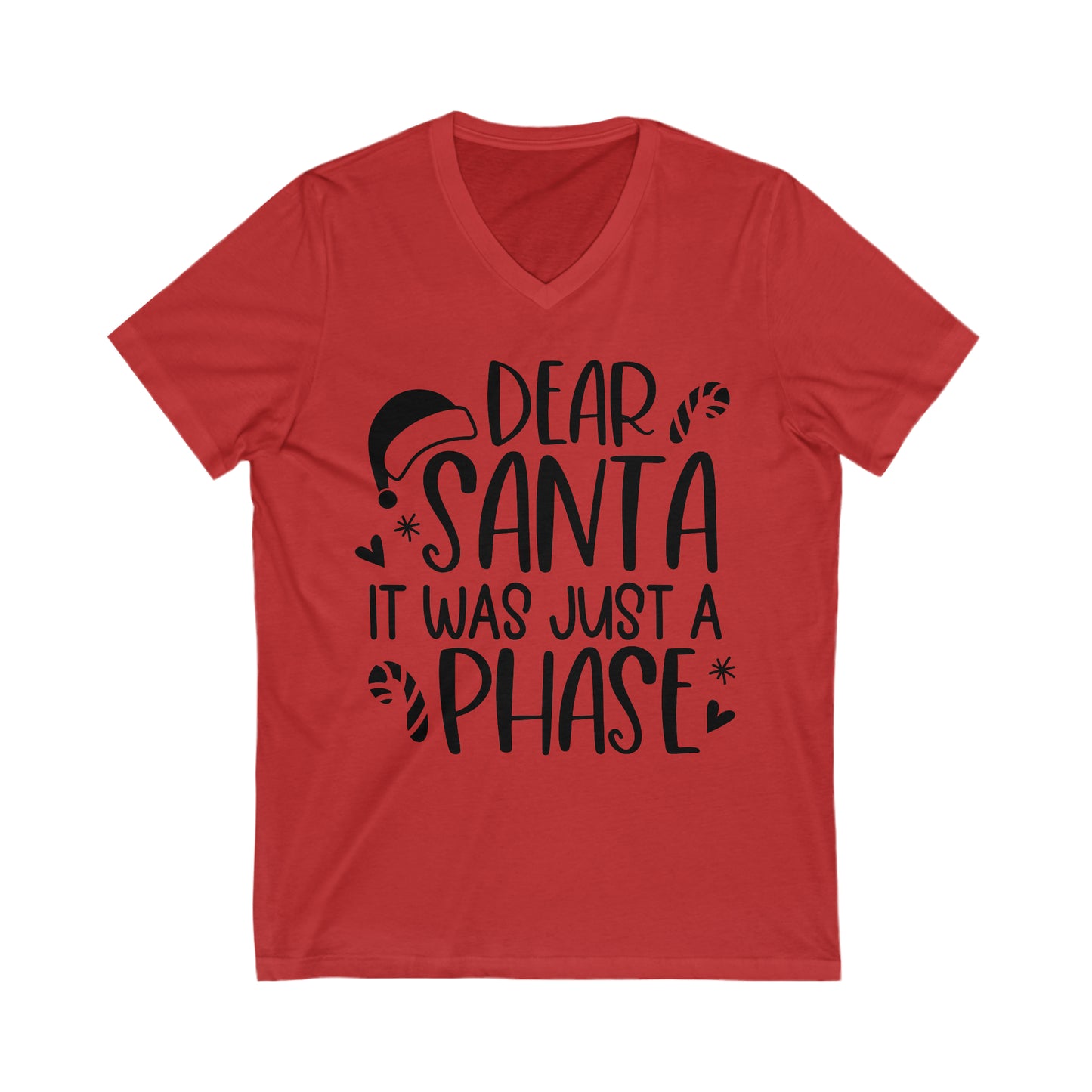 It was a Phase Unisex Jersey Short Sleeve V-Neck Tee