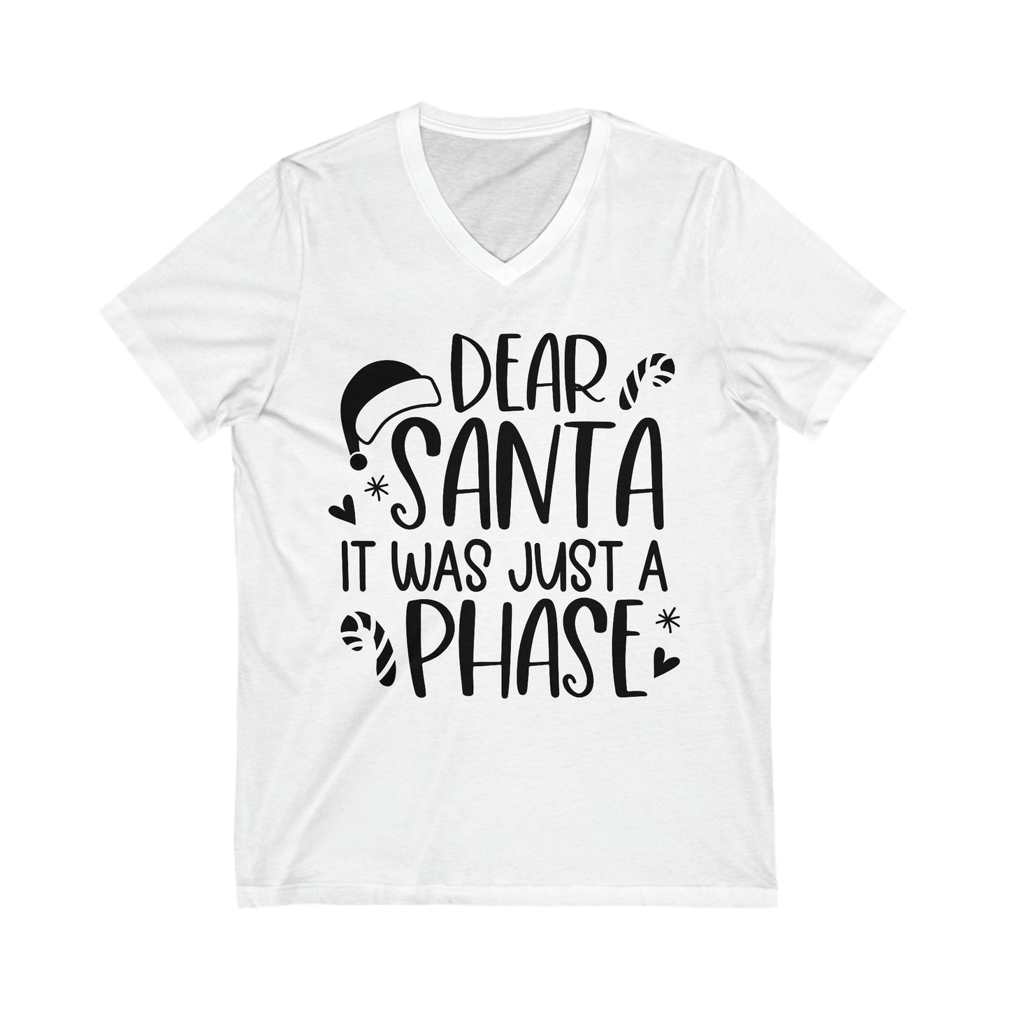 It was a Phase Unisex Jersey Short Sleeve V-Neck Tee