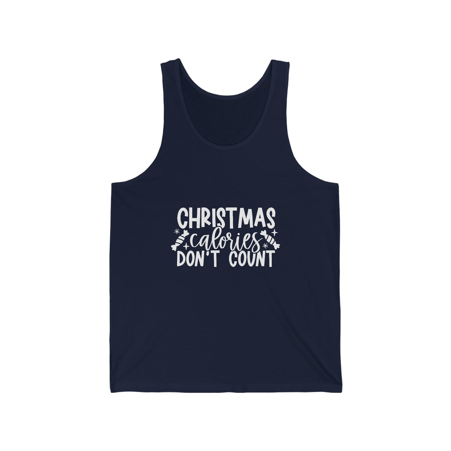 Calories Dont Count Unisex Jersey Tank