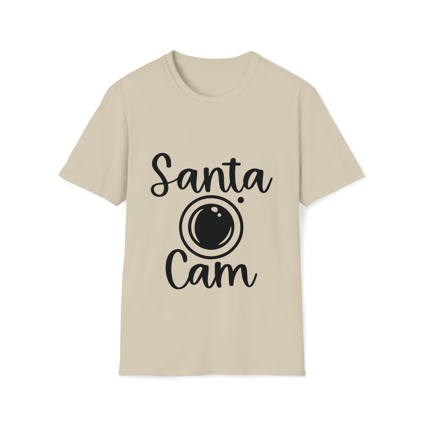 Santa Cam Unisex Softstyle T-Shirt image