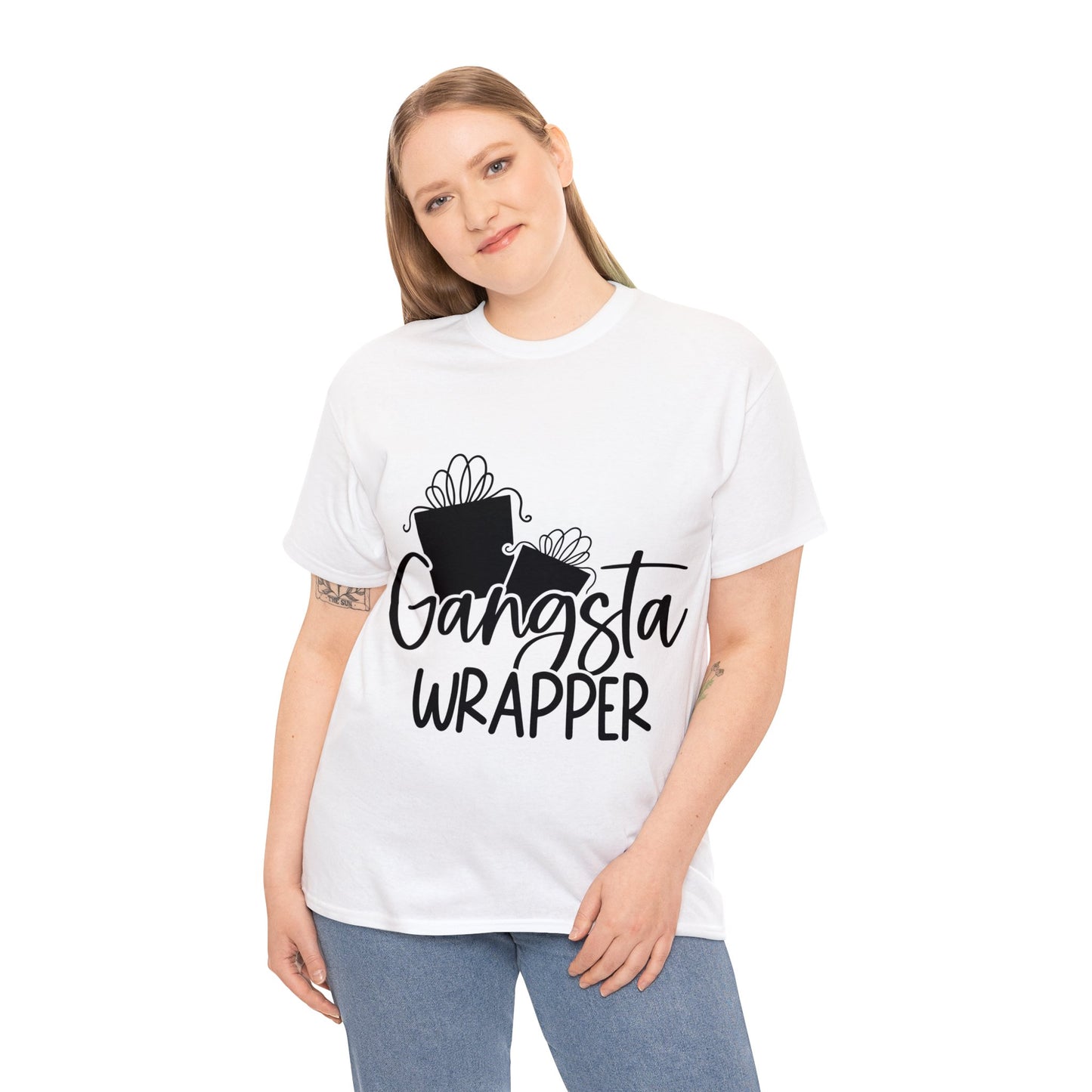 Gangsta Wrapper Unisex Heavy Cotton Tee