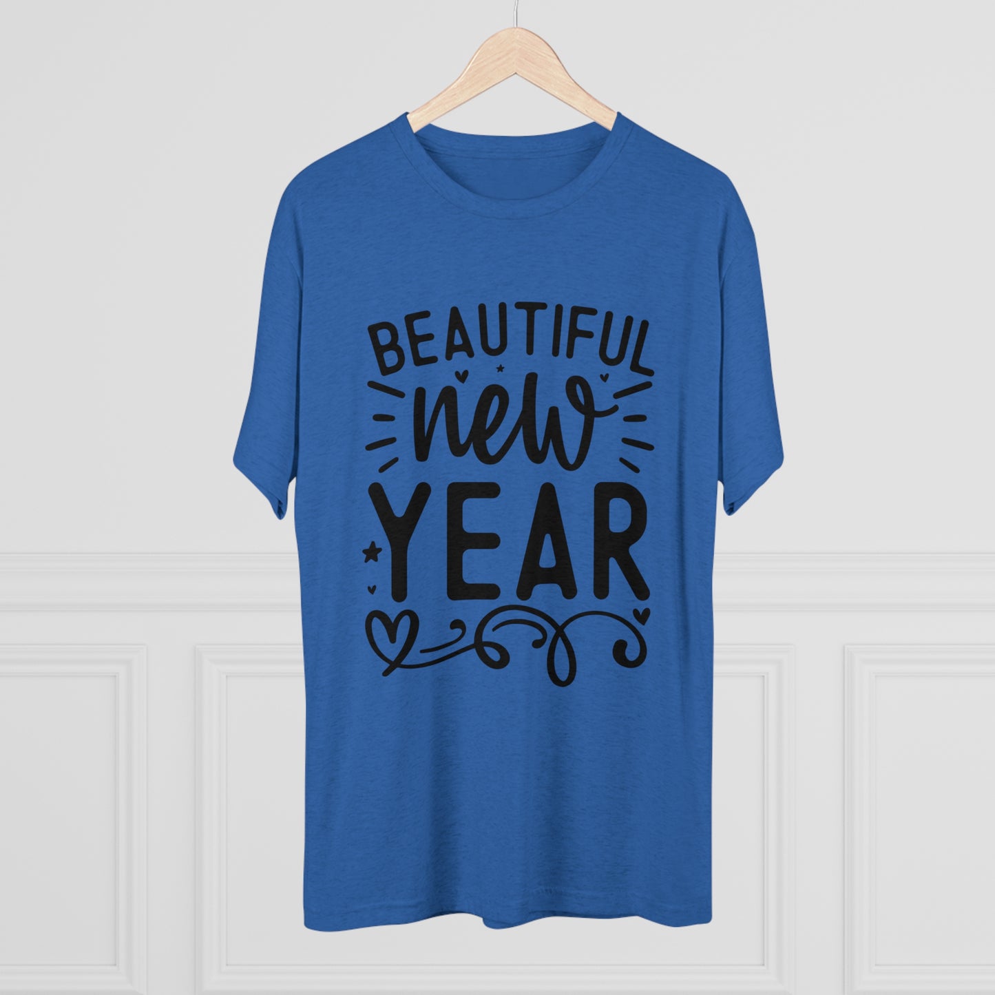 Beautiful New Year Unisex Tri-Blend Crew Tee