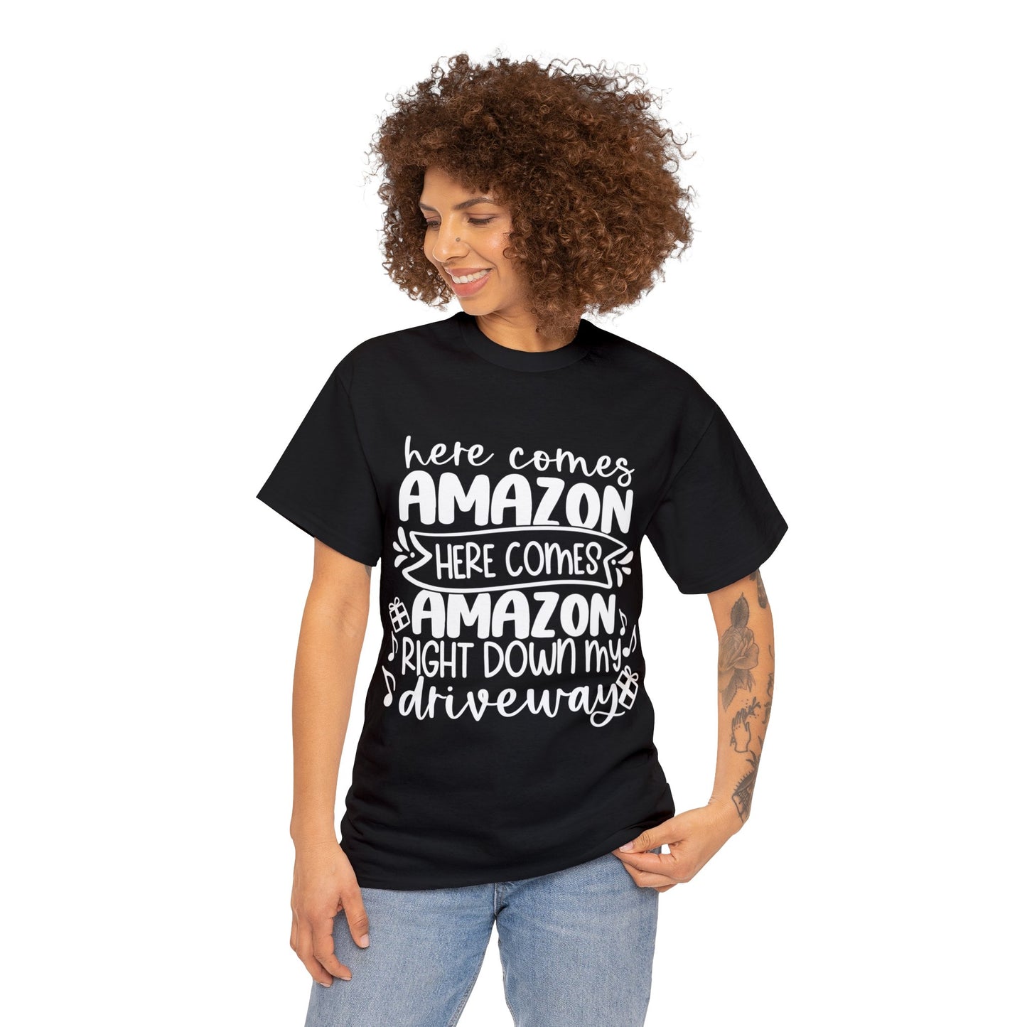 Amazon Driveway Unisex Heavy Cotton Tee