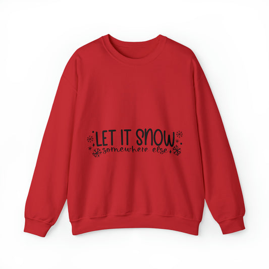 Let it Snow Unisex Heavy Blend™ Crewneck Sweatshirt image