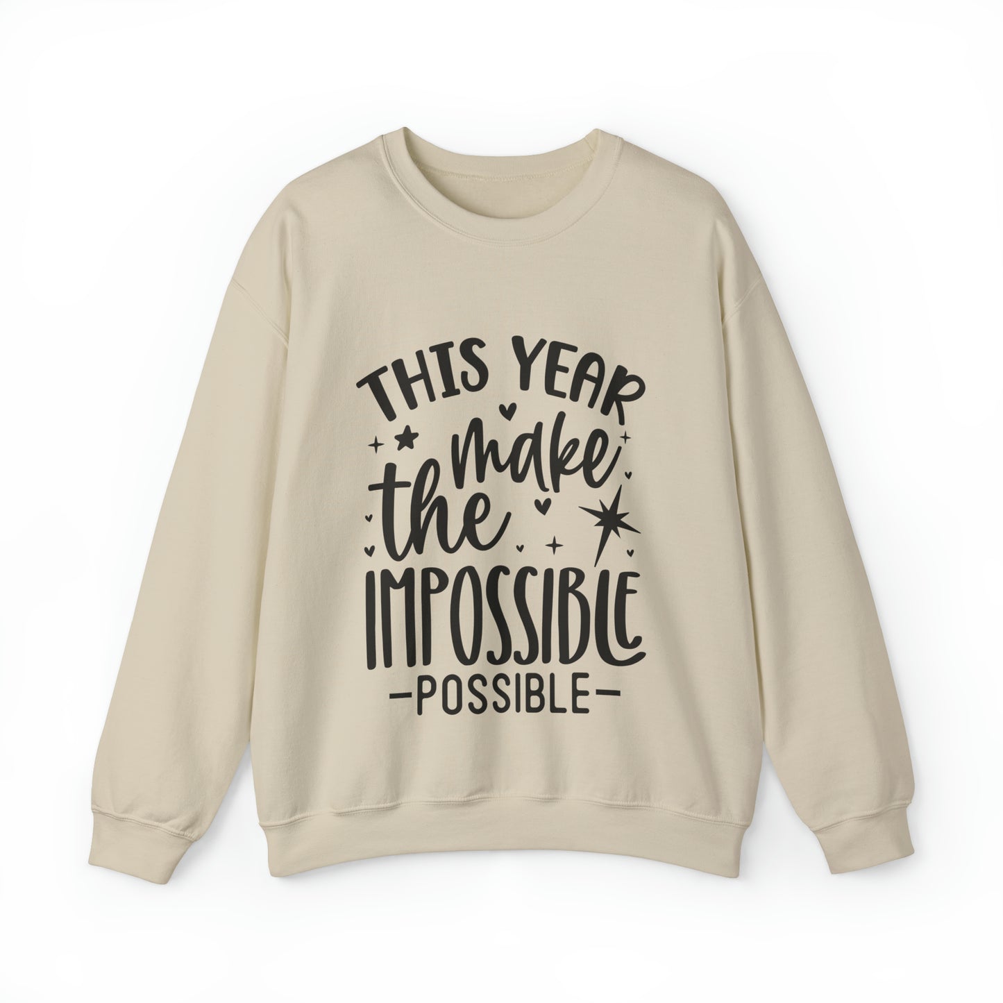 Impossible Possible Unisex Heavy Blend™ Crewneck Sweatshirt