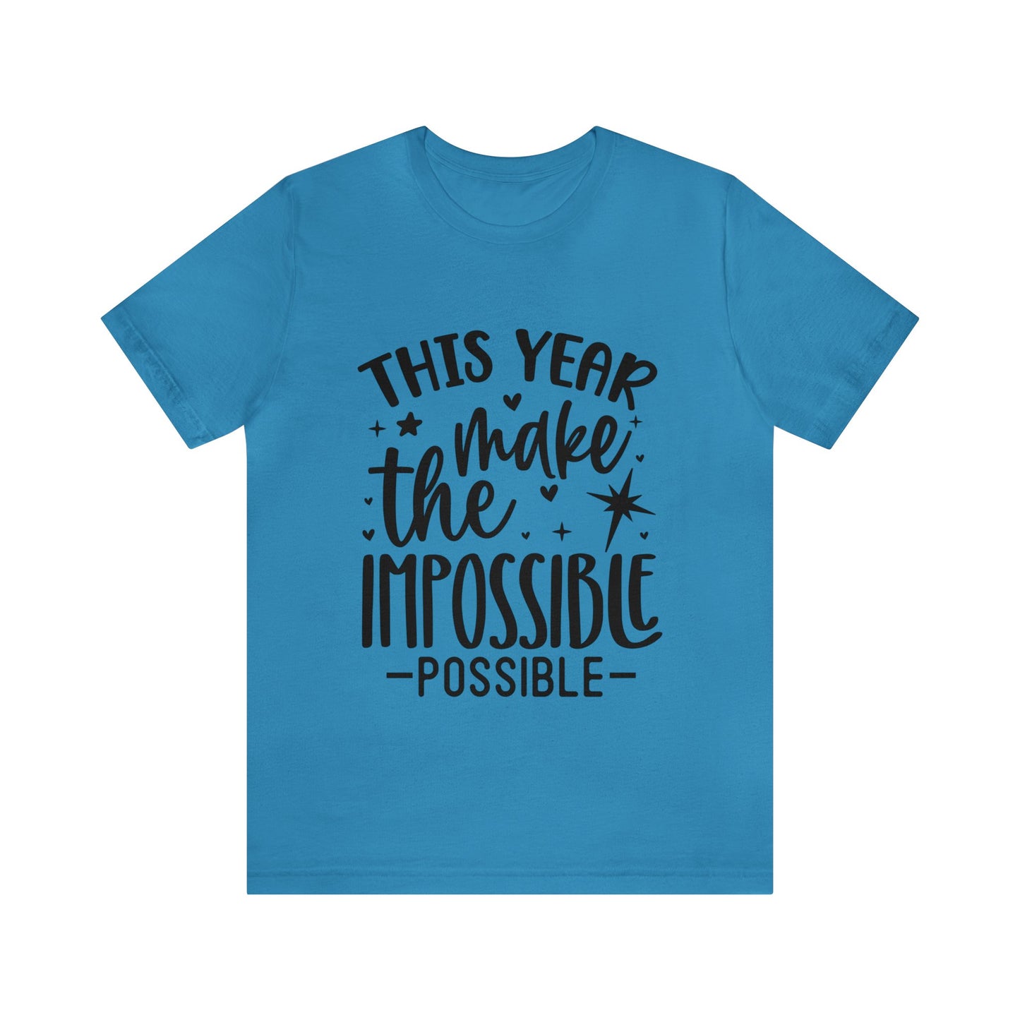 Impossible Possible Unisex Jersey Short Sleeve Tee