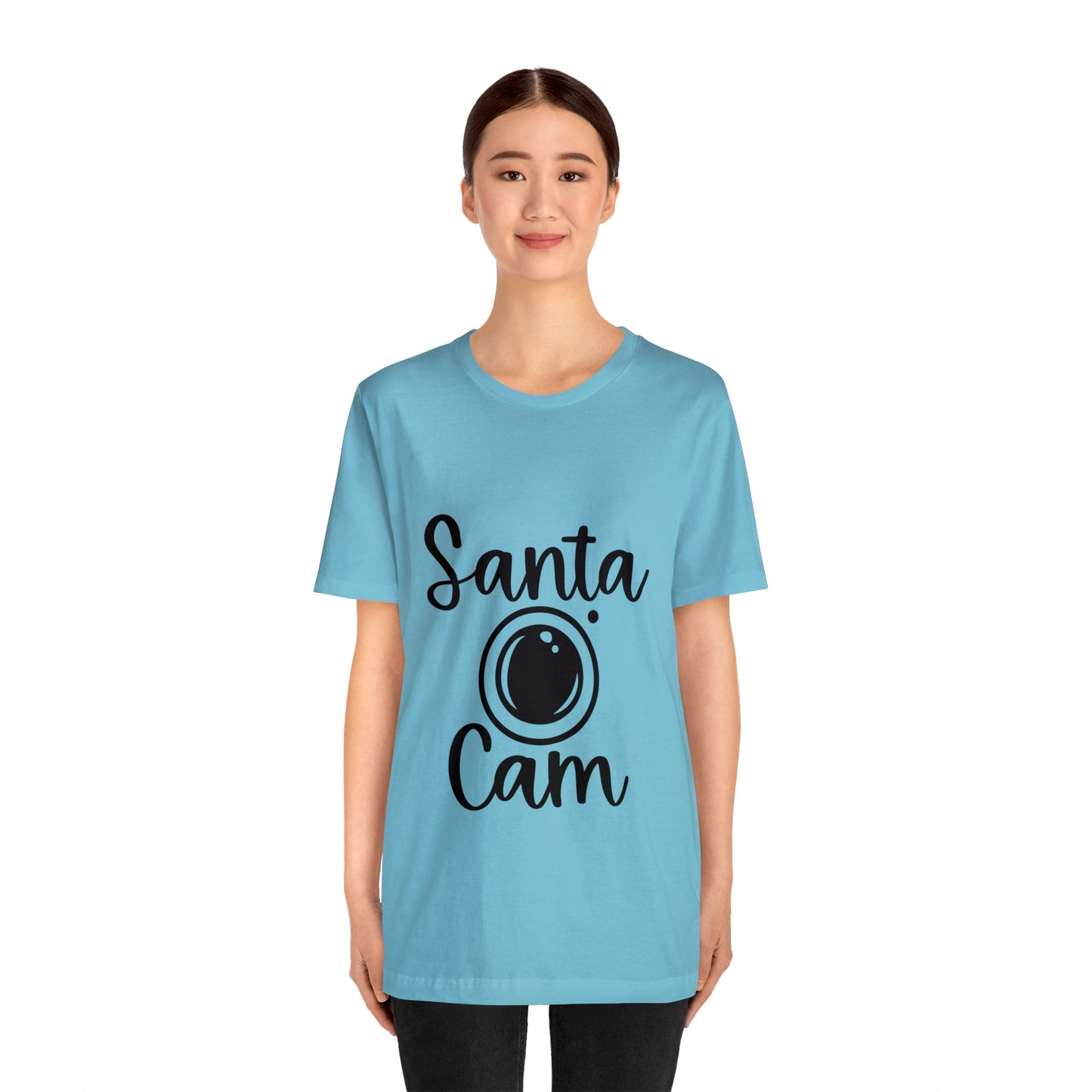 Santa Cam Unisex Jersey Short Sleeve Tee image