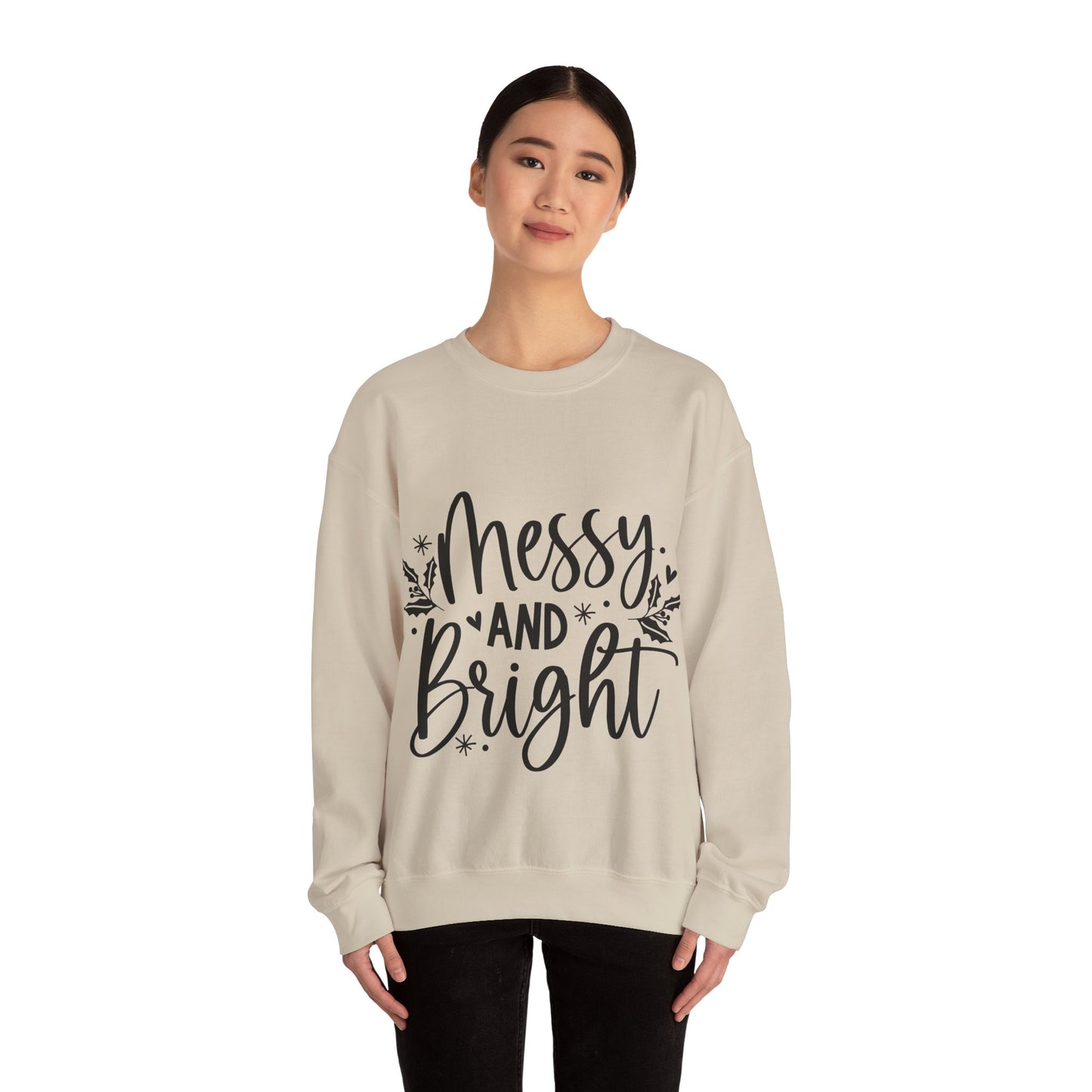 Messy & Bright Unisex Heavy Blend™ Crewneck Sweatshirt