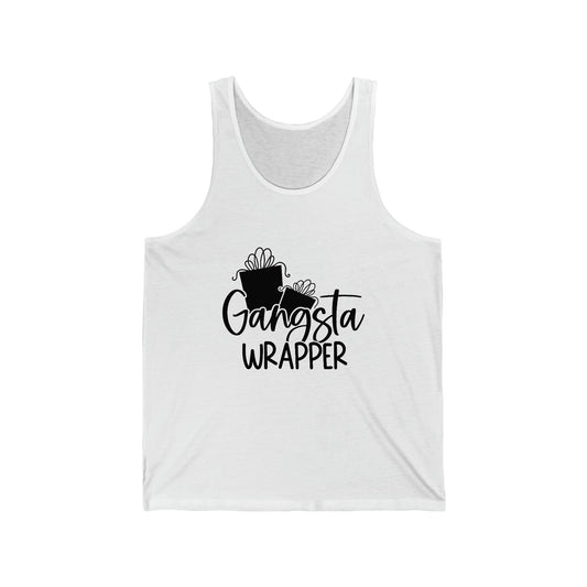 Gangsta Wrapper Unisex Jersey Tank