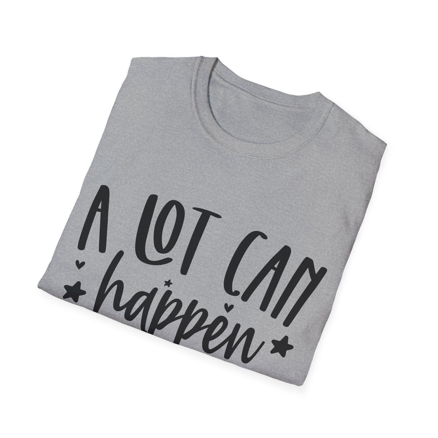 A Lot Can Happen Unisex Softstyle T-Shirt
