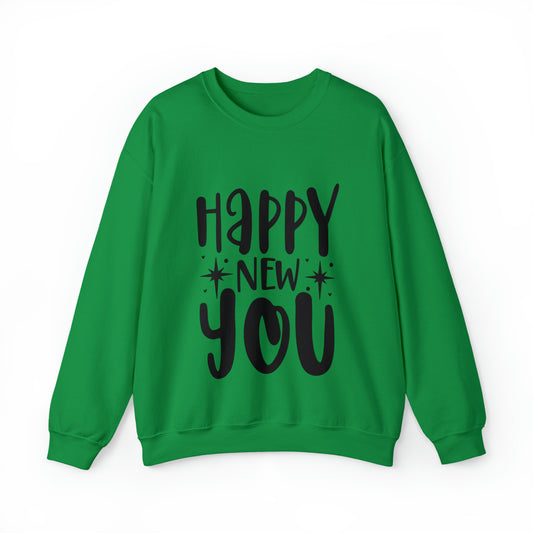 Happy New You Unisex Heavy Blend™ Crewneck Sweatshirt