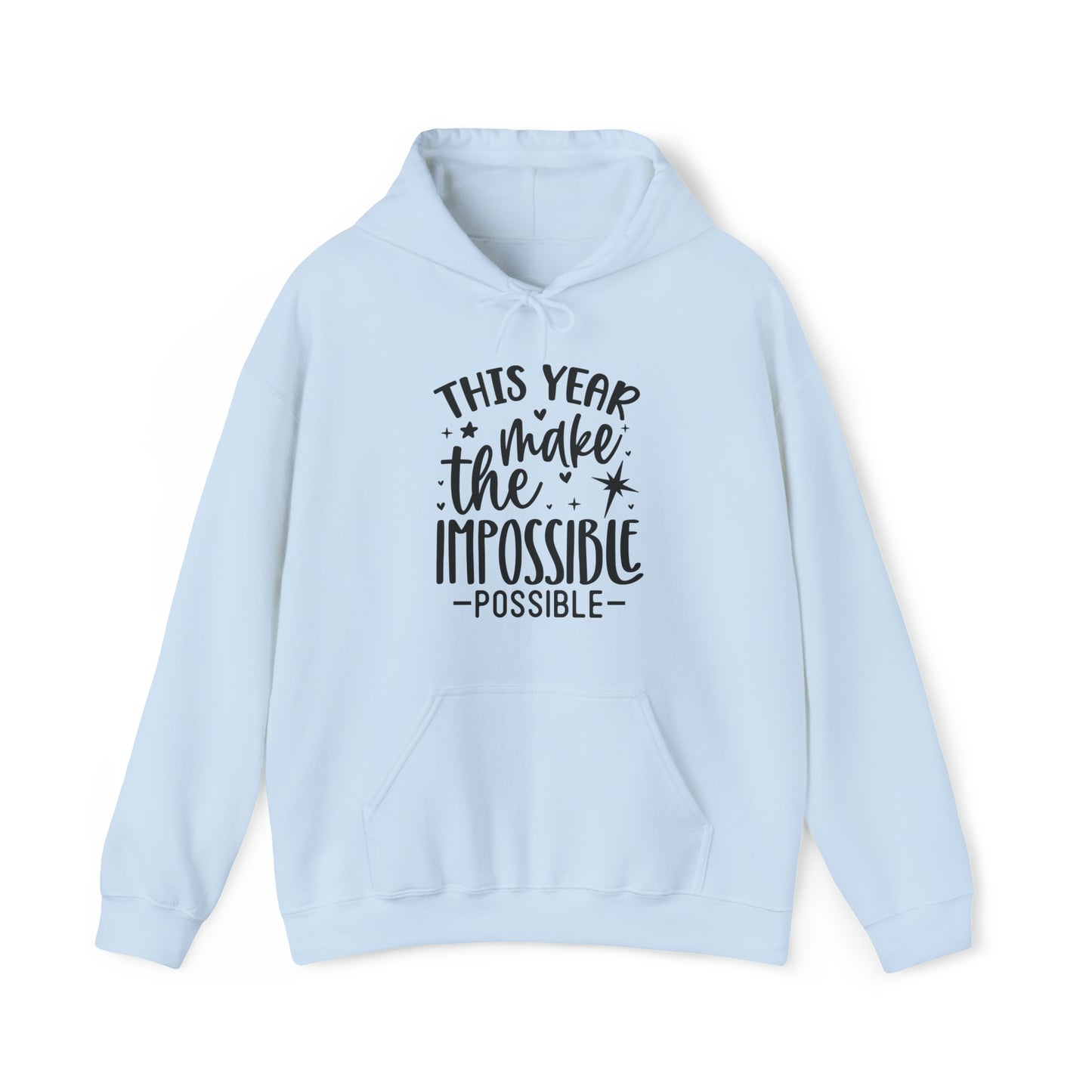 Impossible Possible Unisex Heavy Blend™ Hooded Sweatshirt