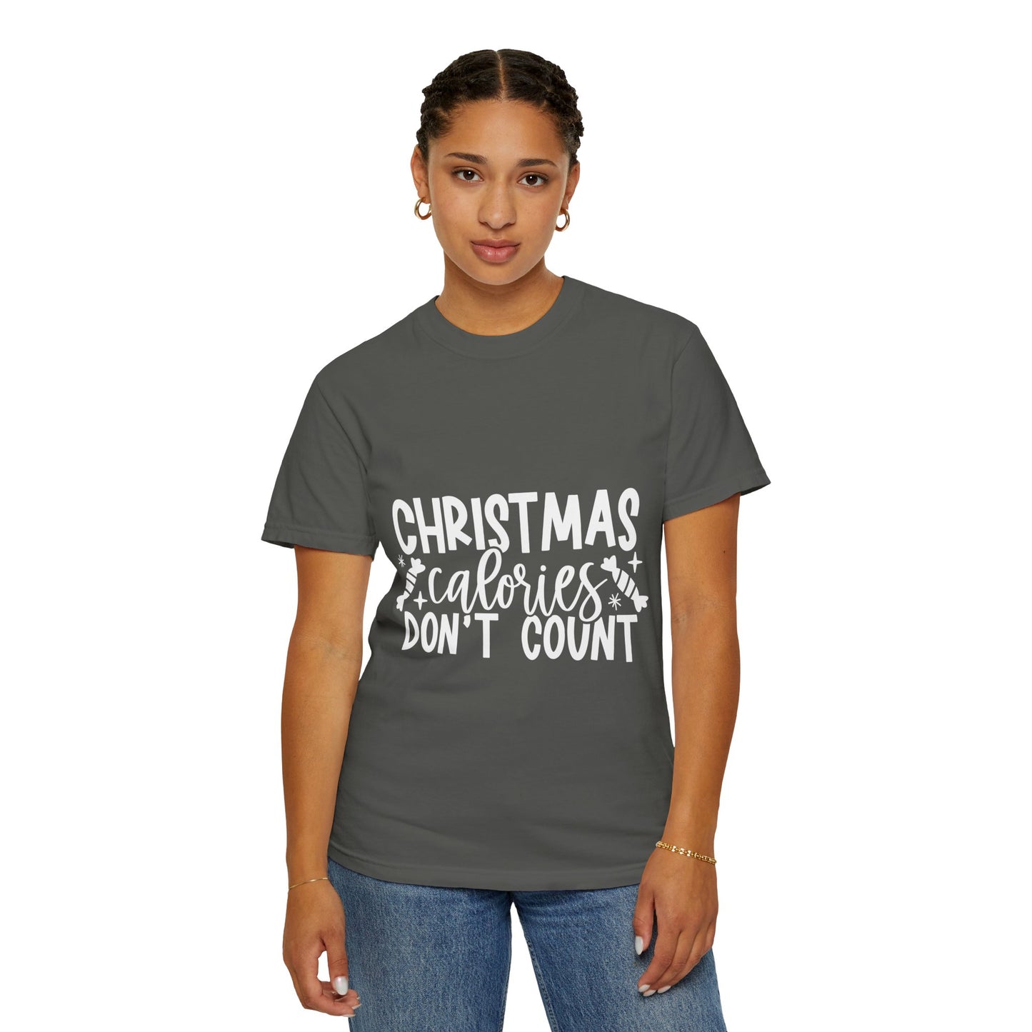 Calories Dont Count Unisex Garment-Dyed T-shirt