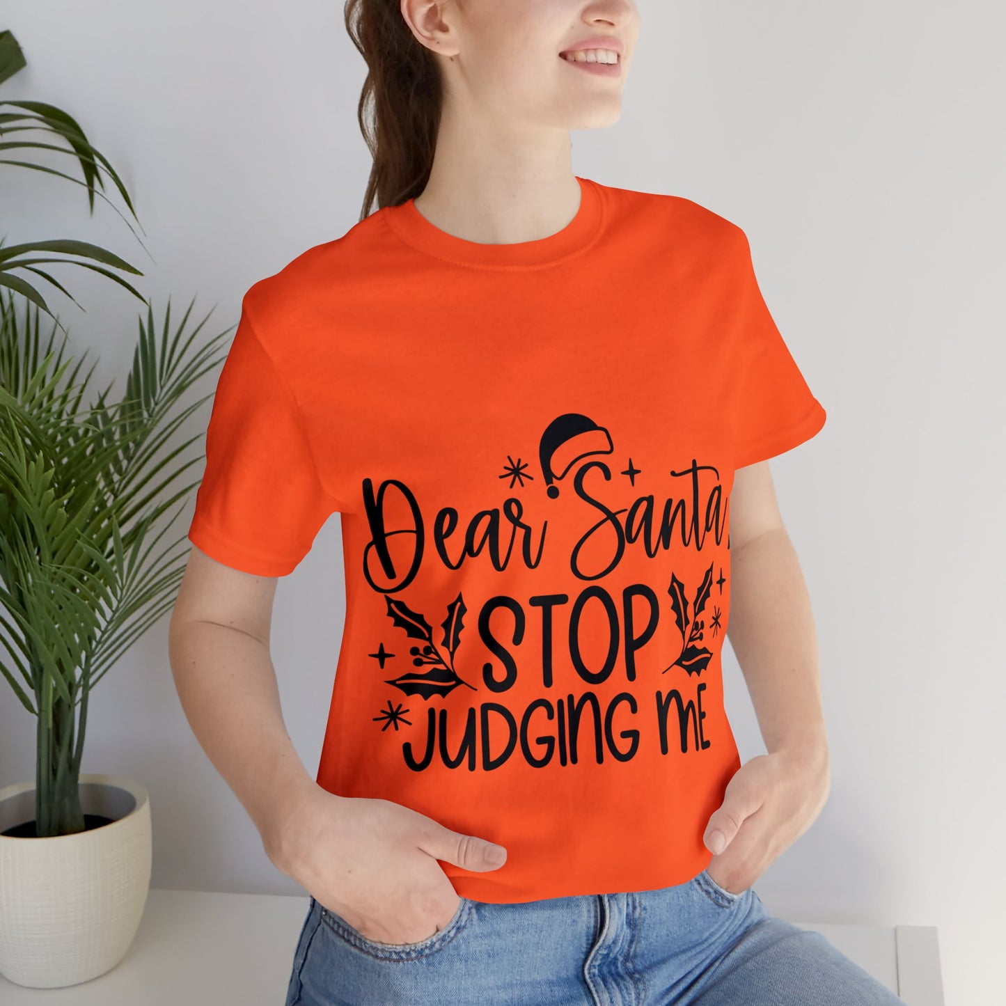 Stop Judging Unisex Jersey Short Sleeve Tee