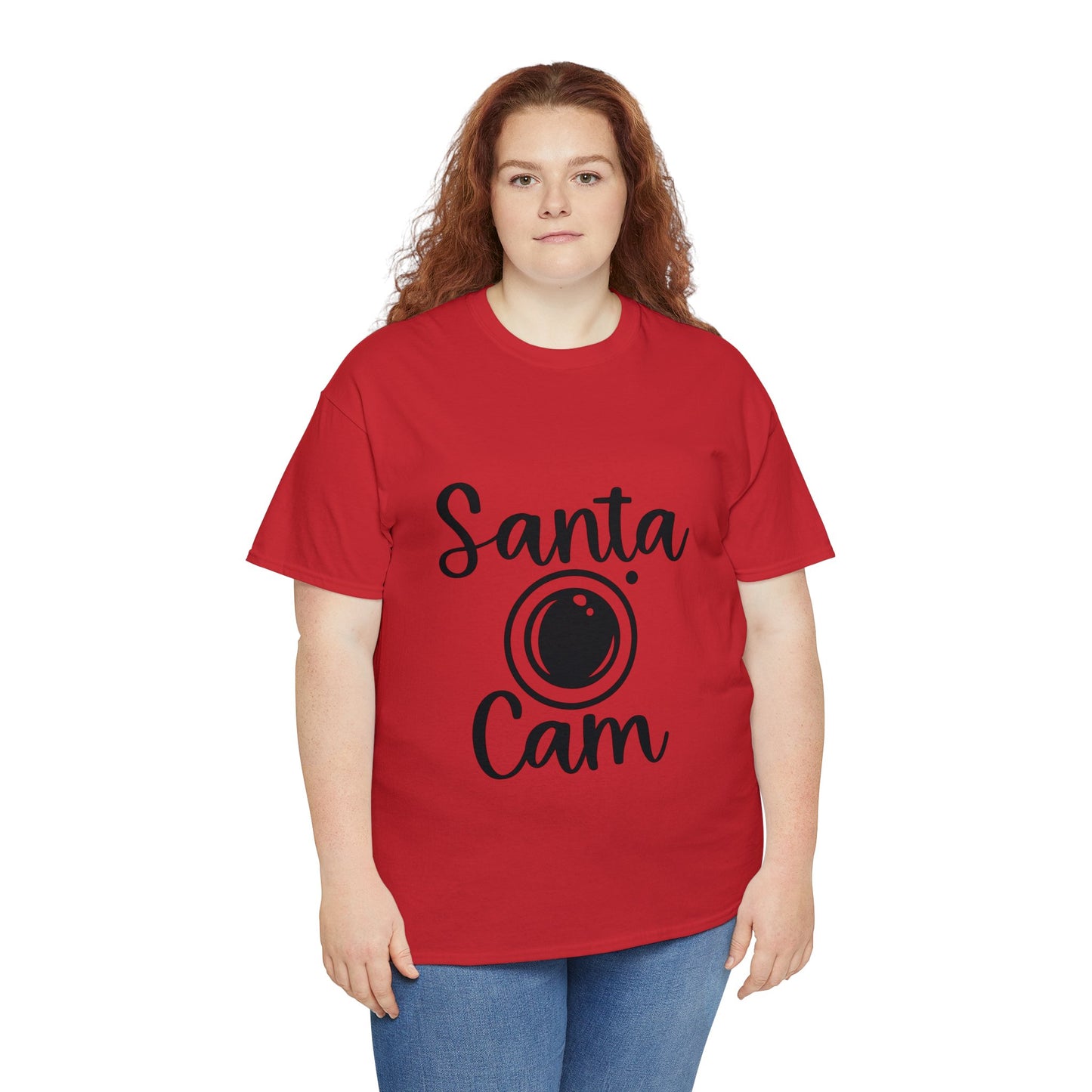 Santa Cam Unisex Heavy Cotton Tee image