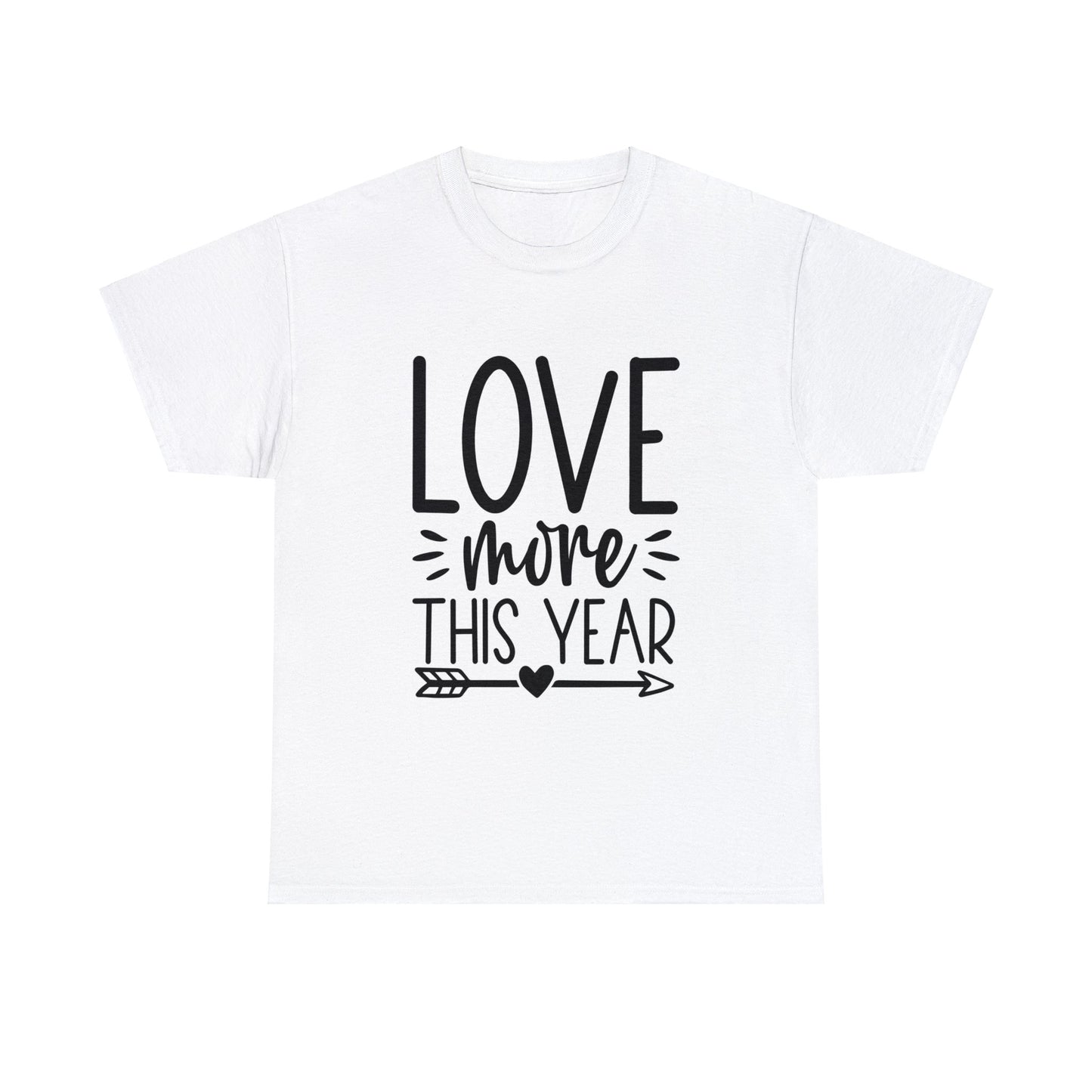 Love More Unisex Heavy Cotton Tee