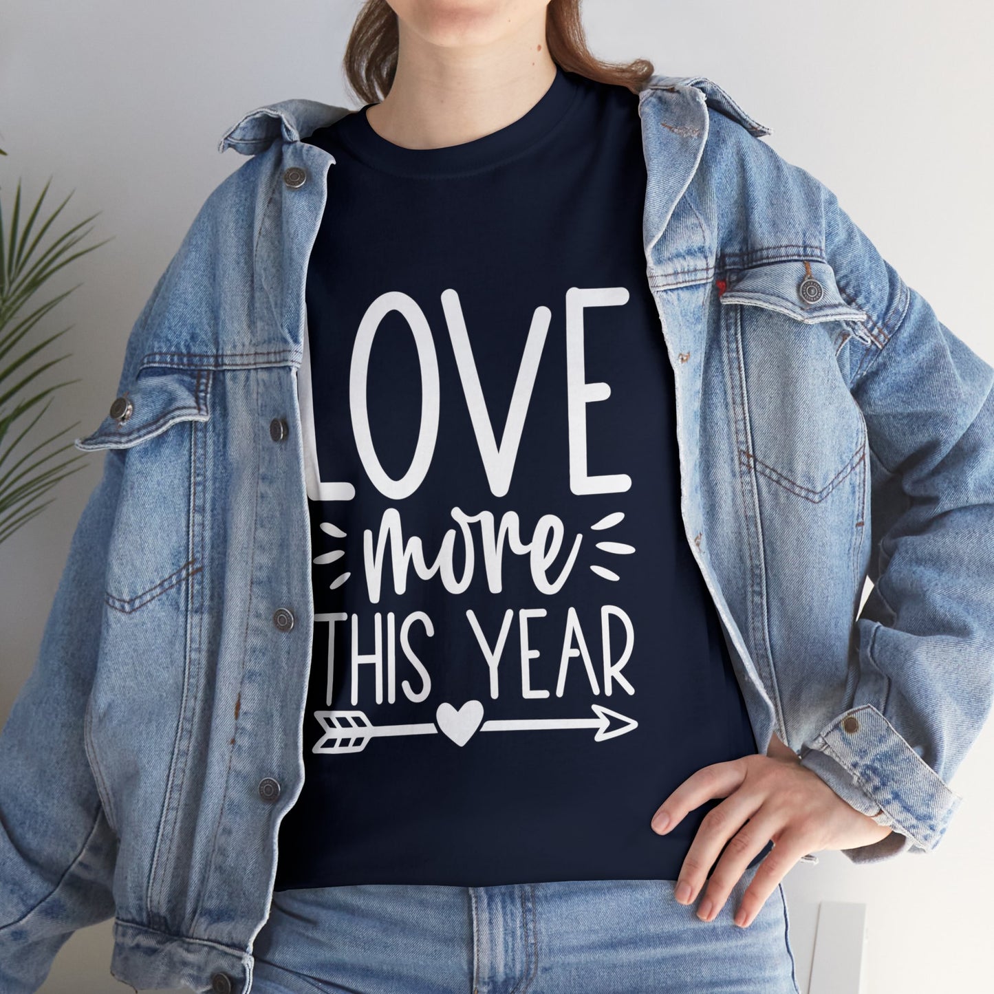 Love More Unisex Heavy Cotton Tee