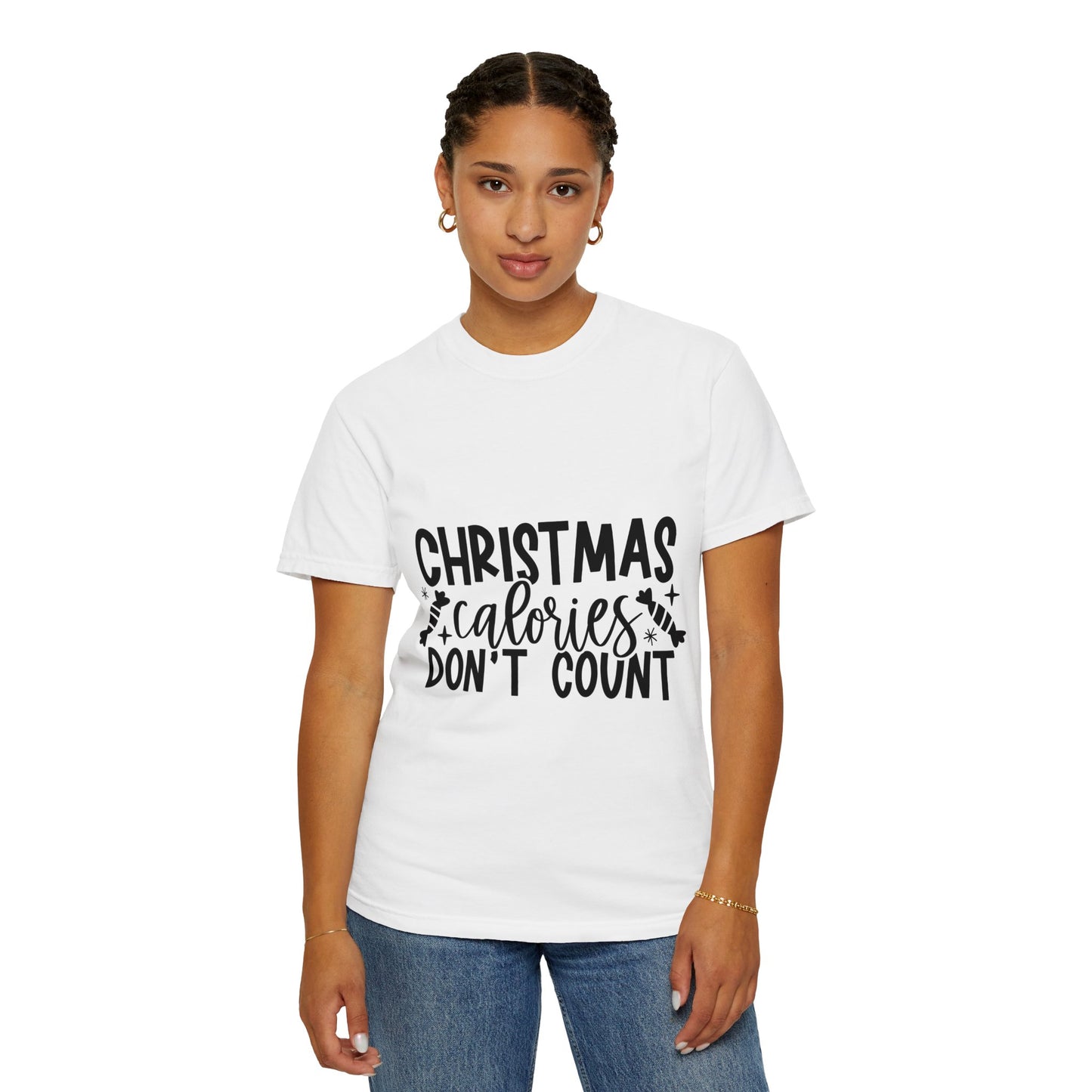 Calories Dont Count Unisex Garment-Dyed T-shirt