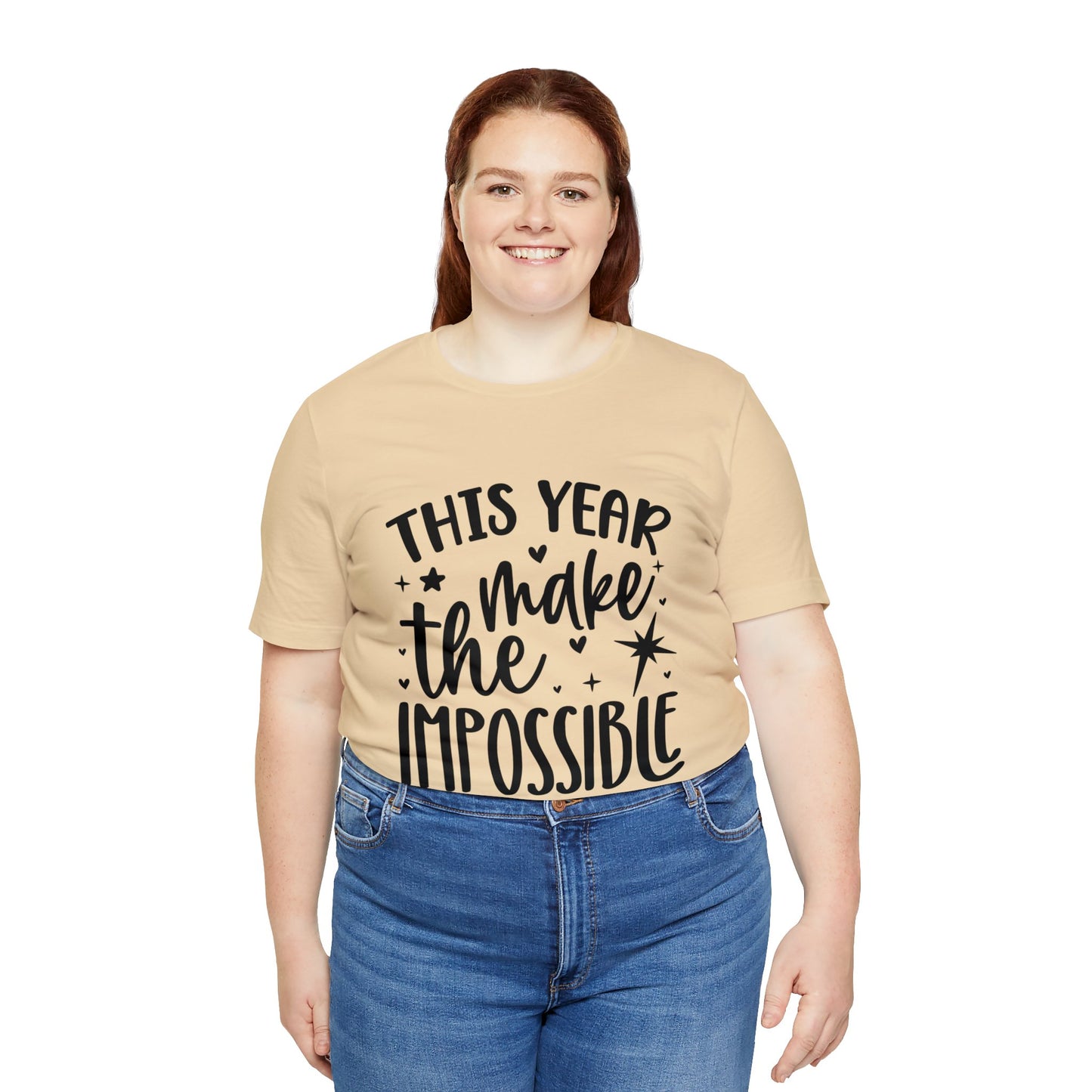 Impossible Possible Unisex Jersey Short Sleeve Tee